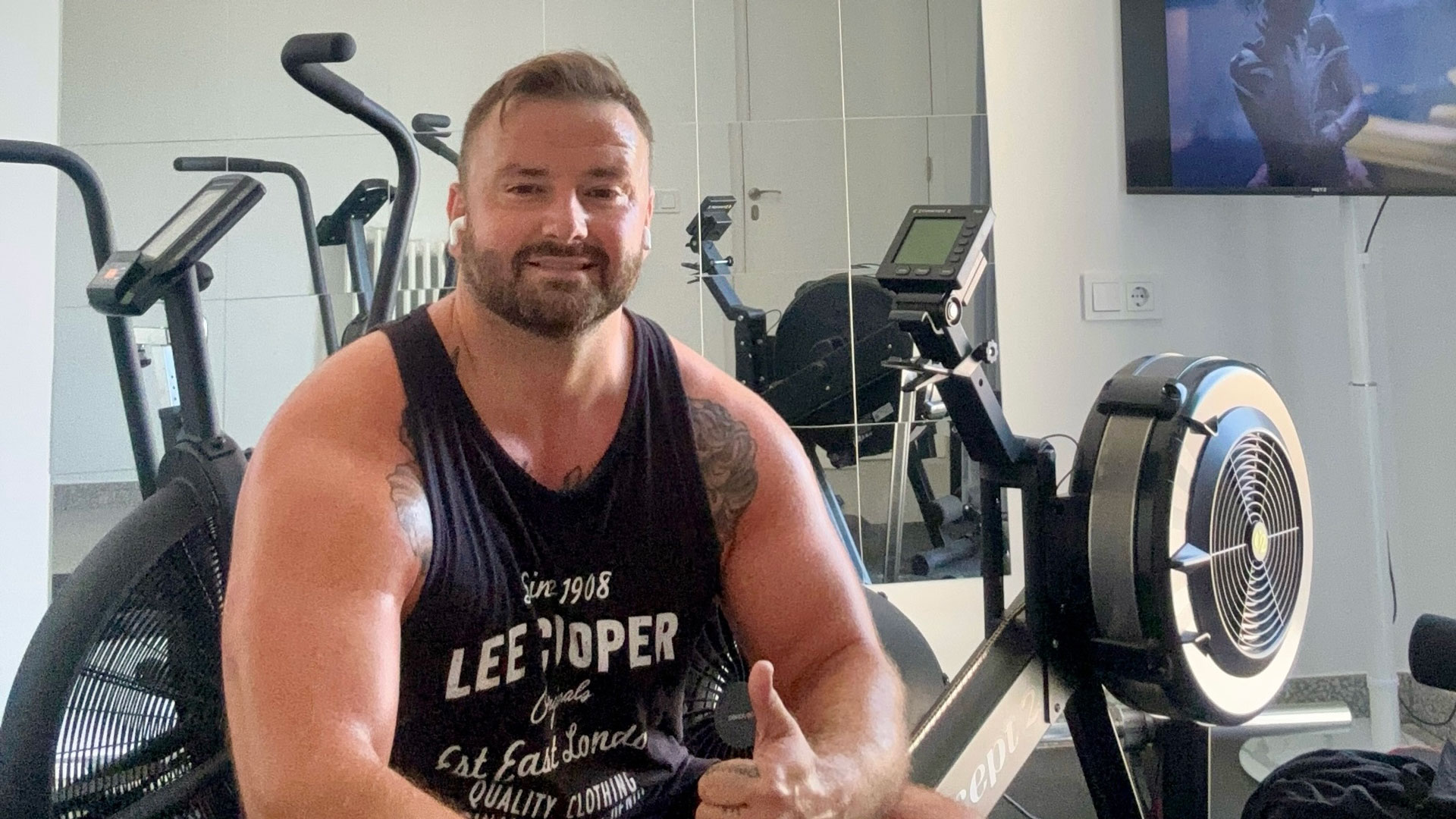 SAS Who Dares Wins winner James Priestly is taking on a rowing challenge to raise money to support military mental health (Picture: James Priestly)
