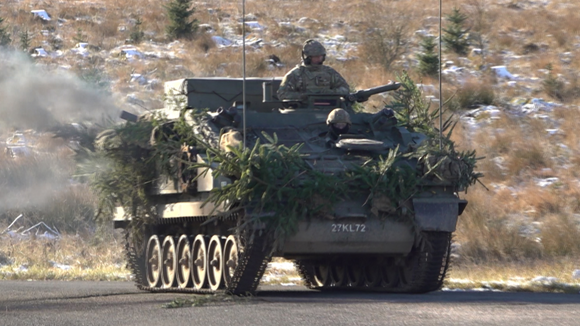 The Stormer is an air defence development of the CVR(T) family of vehicles such as the Scorpion and Scimitar