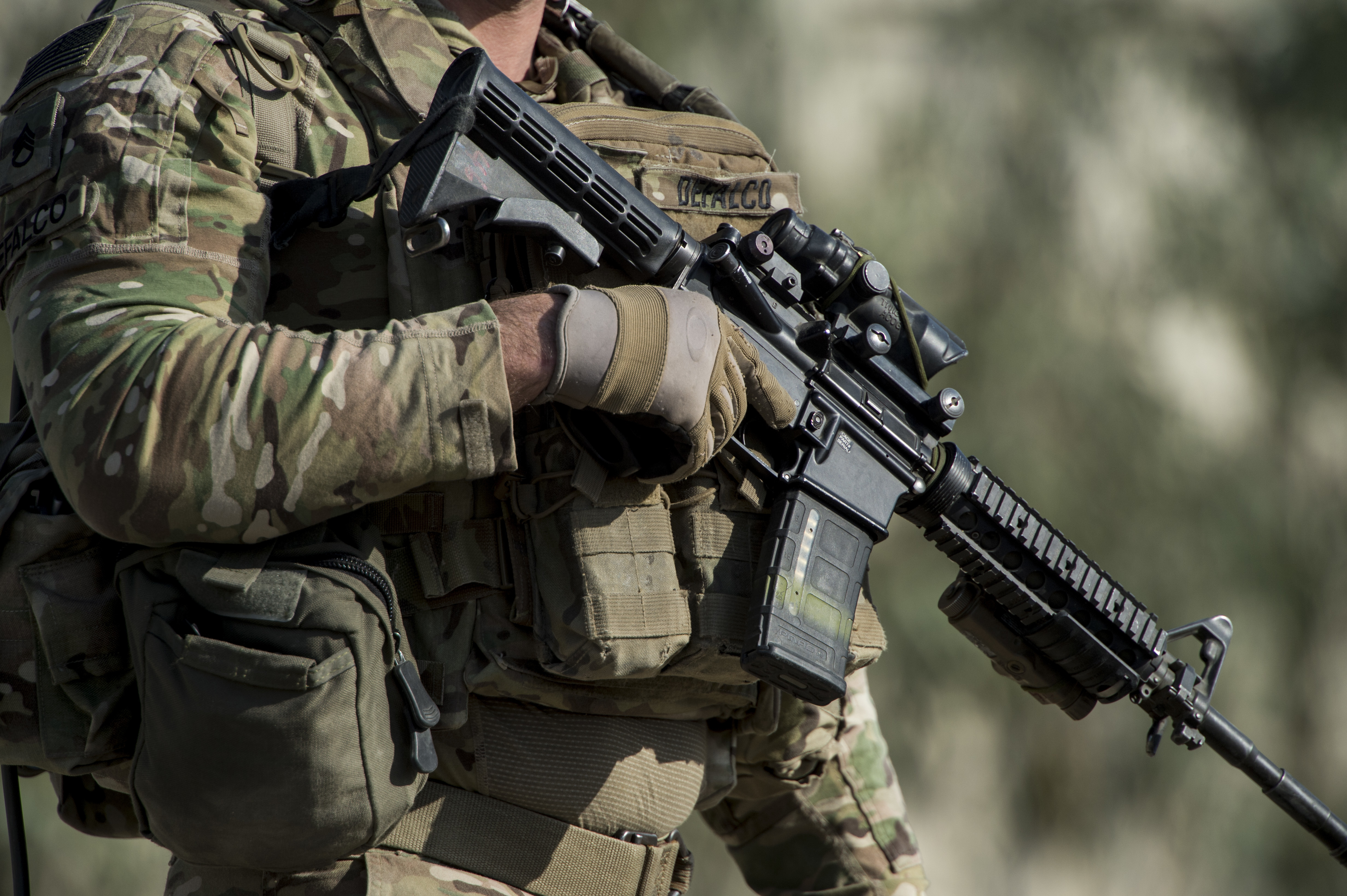 US soldier - Afghanistan