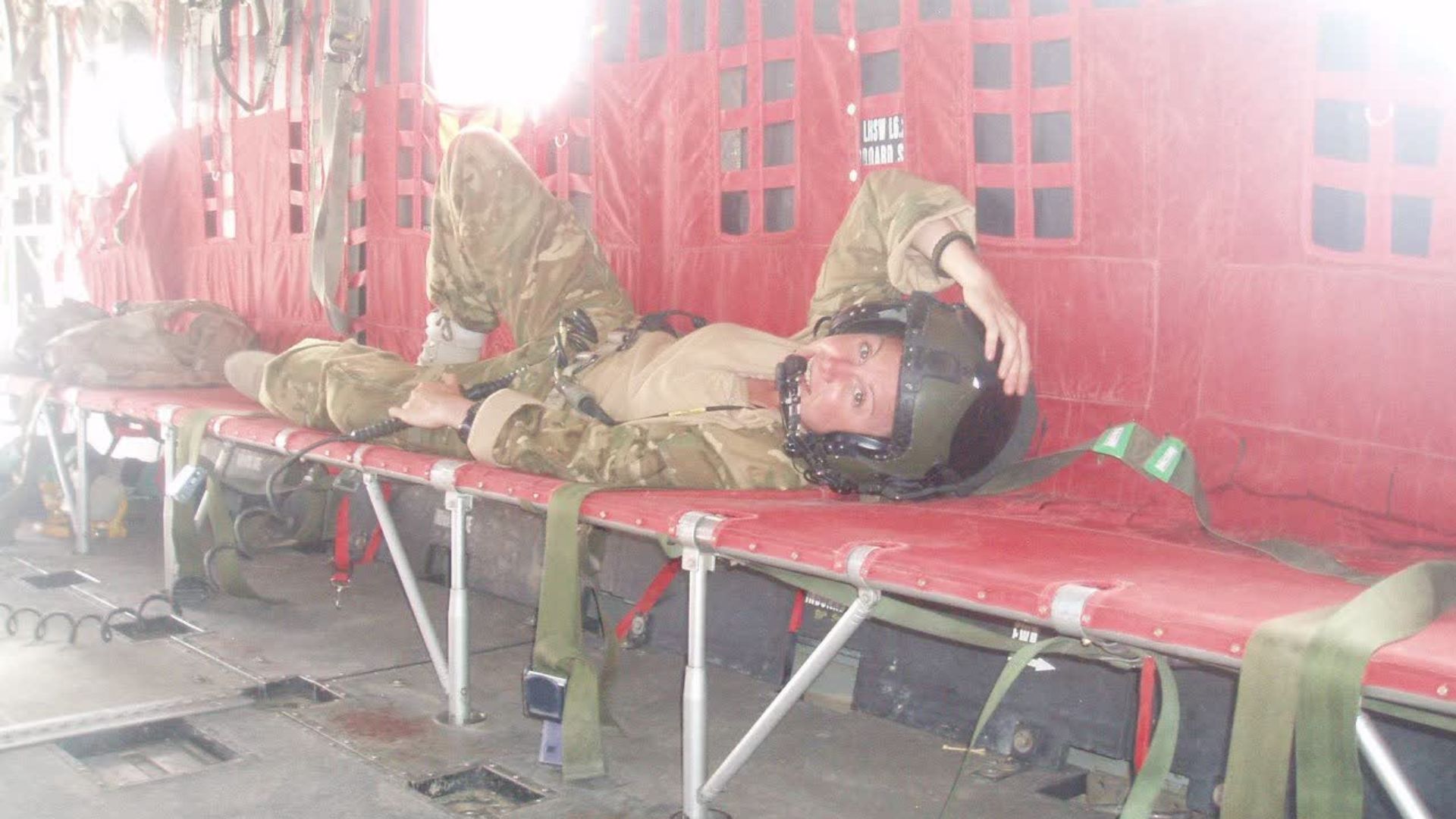 Born in Northern Ireland, Liz said the temperatures she faced in Iraq and Afghanistan came as a shock to her (Picture: Liz Mcconaghy)  