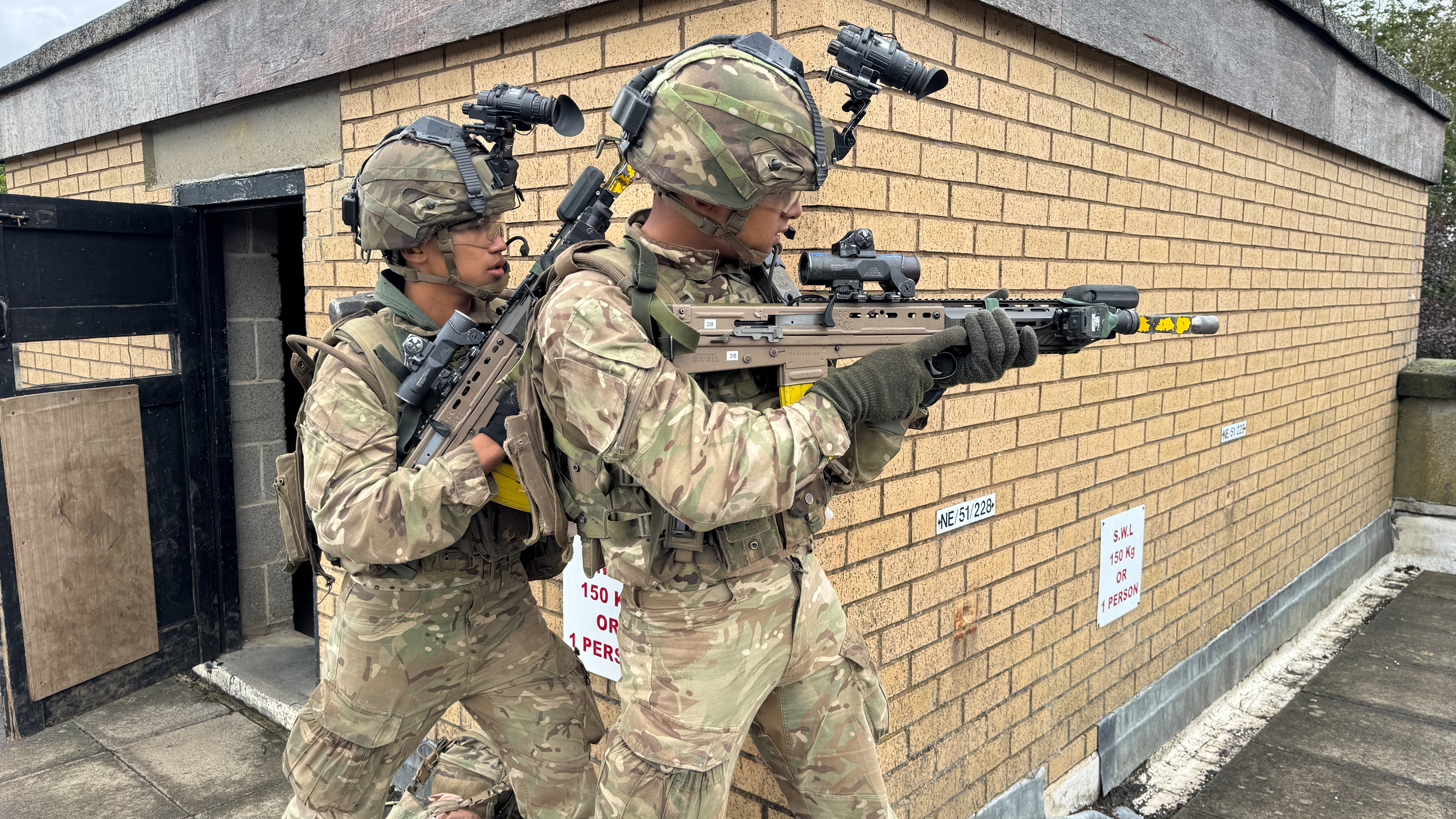 Gurkha Recruits Urban Training at Catterick