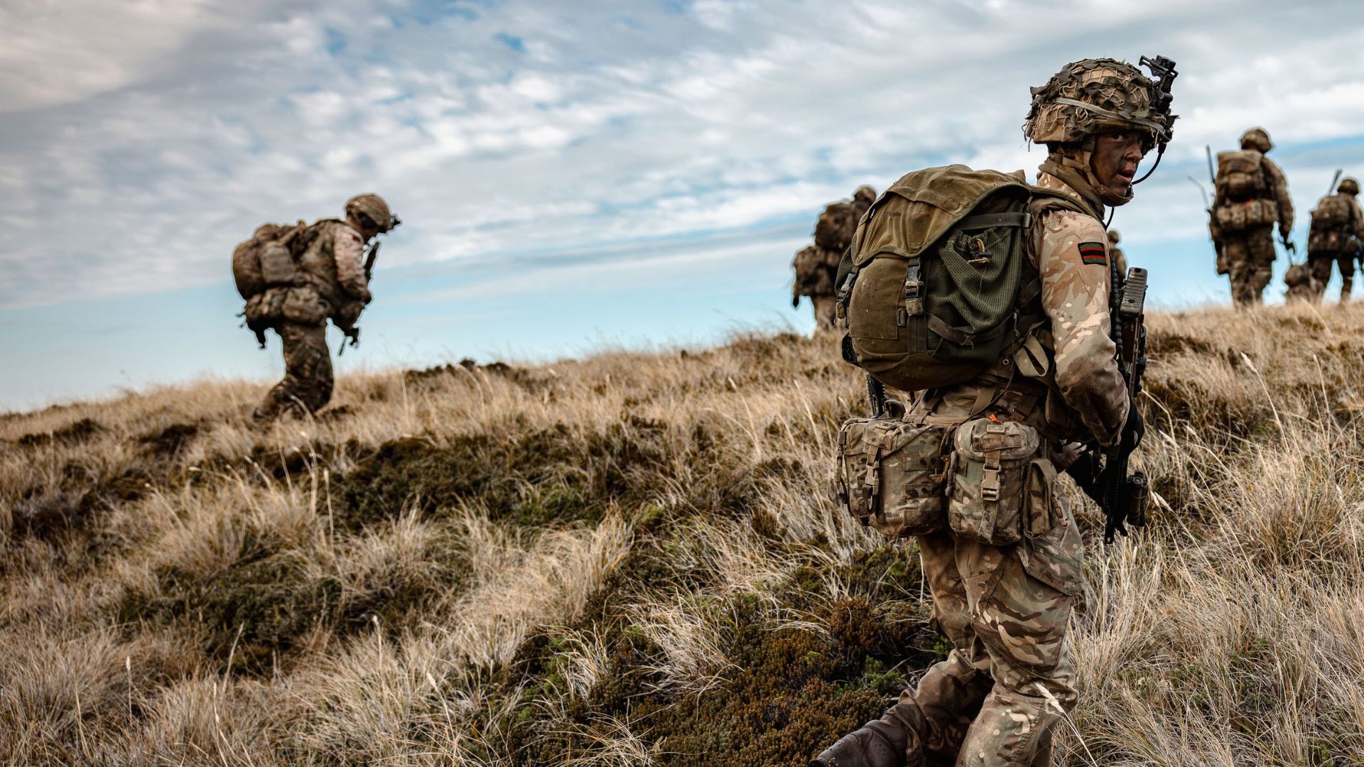 From around £1,300 a year to £44,000, there's a big difference in what military personnel can earn depending on where they serve (Picture: MOD)