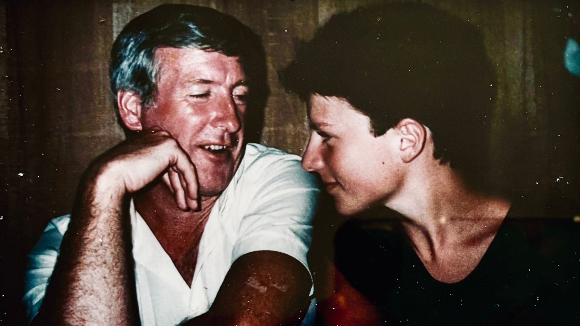 Niven Phoenix with his late father Ian, who lost his life in the crash