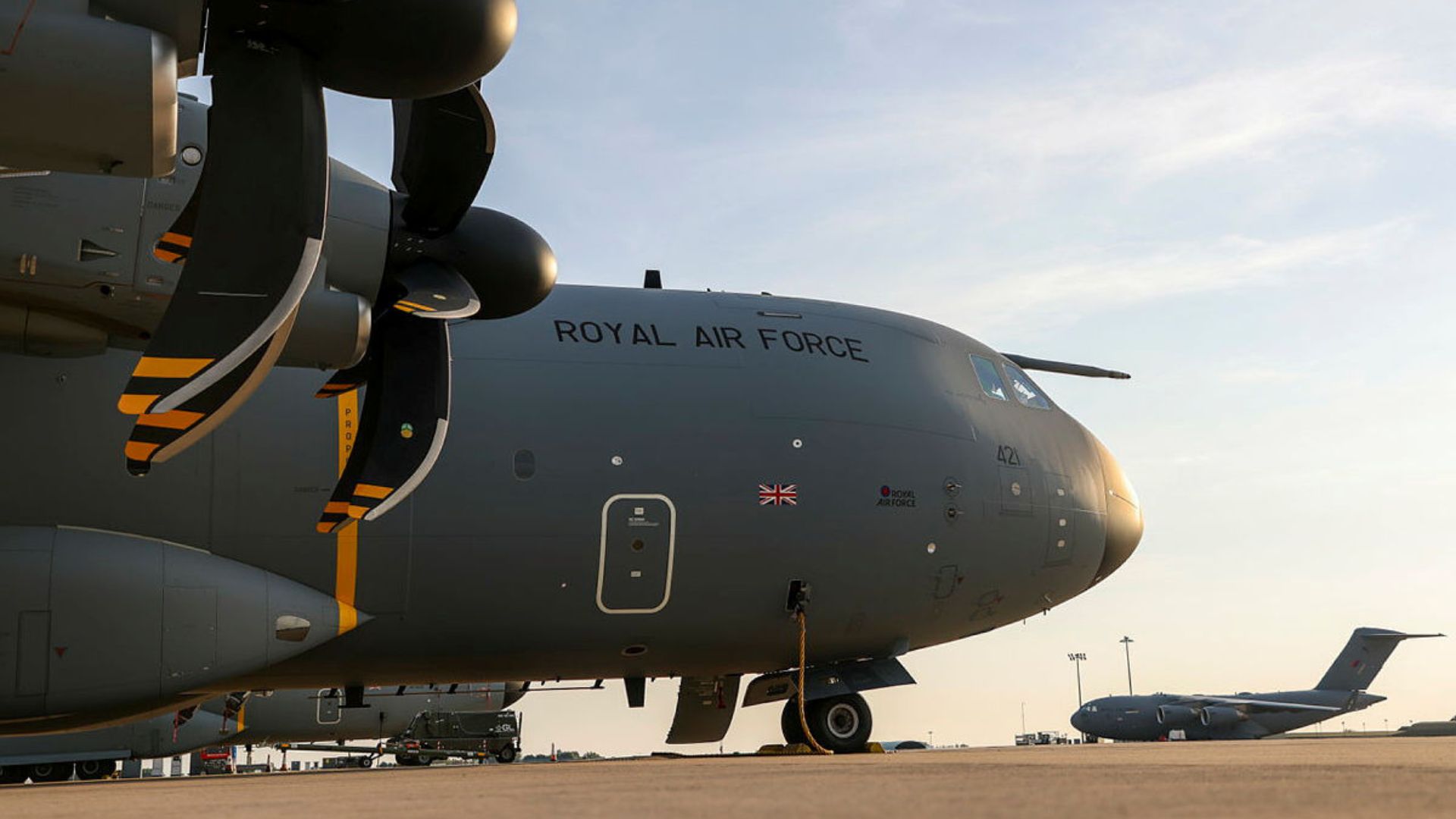 According to the RAF, the UK's military air mobility capability is not diminished by these works (Picture: MOD)