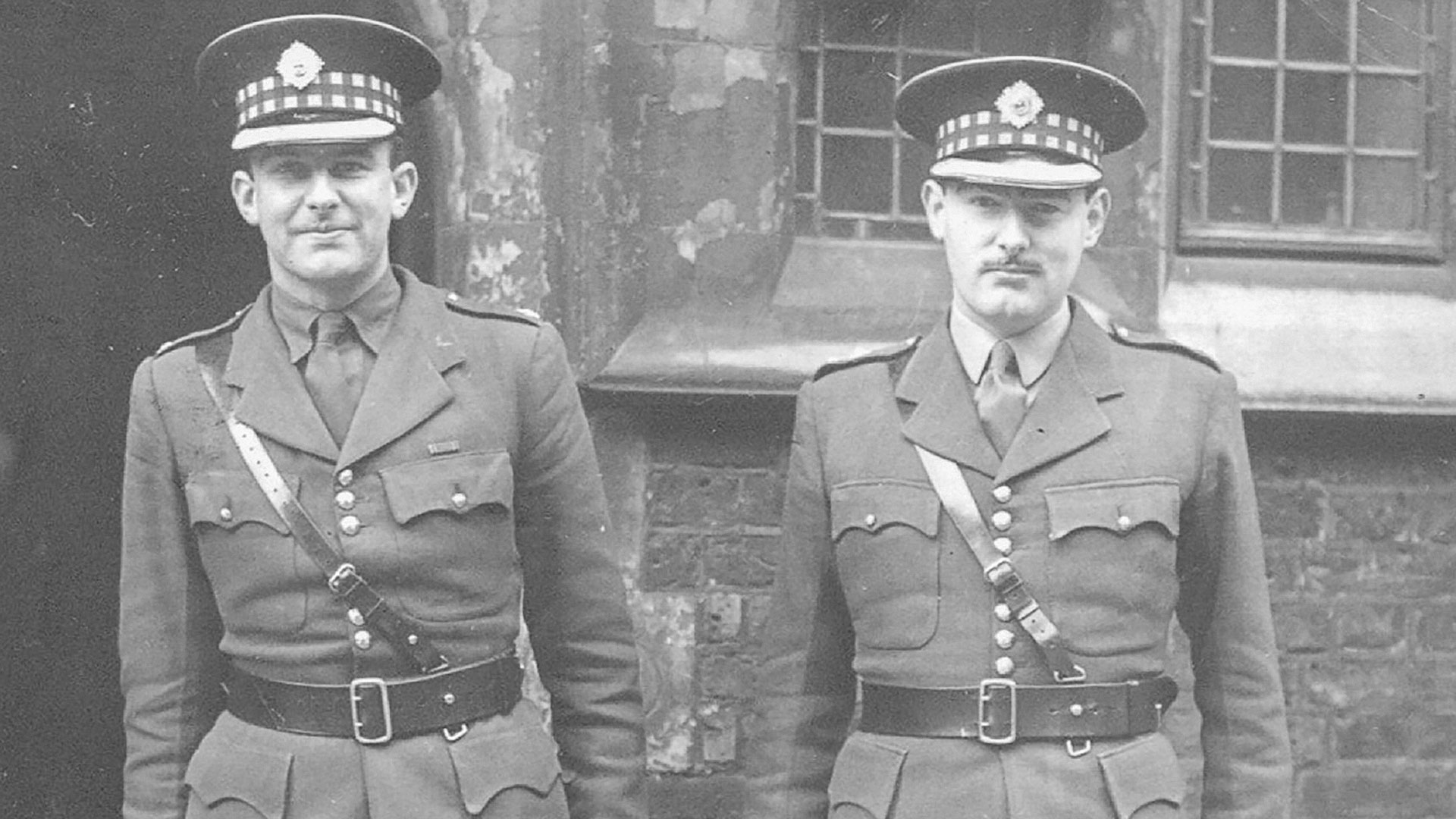 Lt Col Bill Stirling (left) and Lt Col David Stirling (Picture: Scots Guards Regimental Archive)