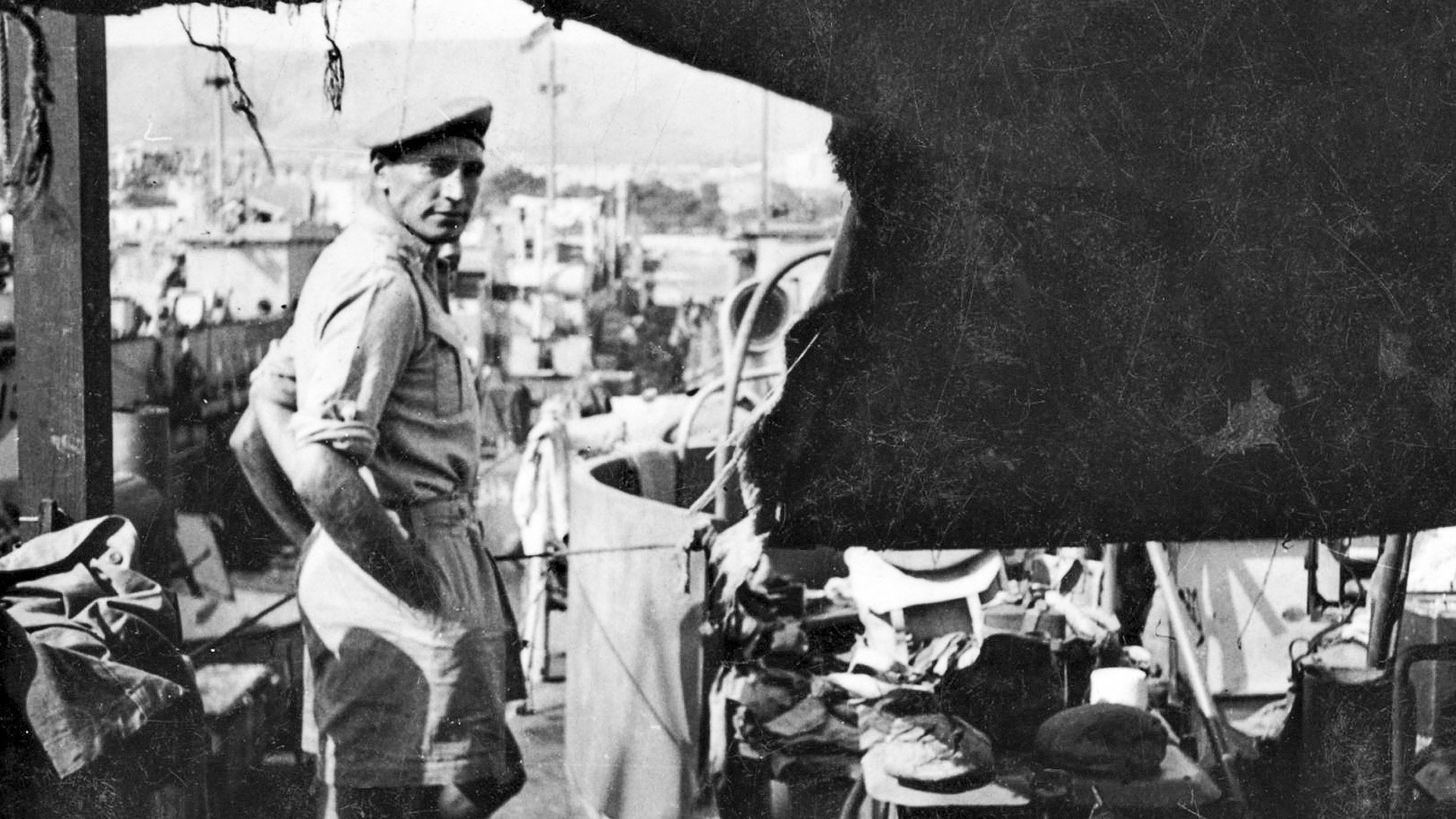 Lt Col Paddy Mayne at Termoli, Italy (Picture: Author's Collection)