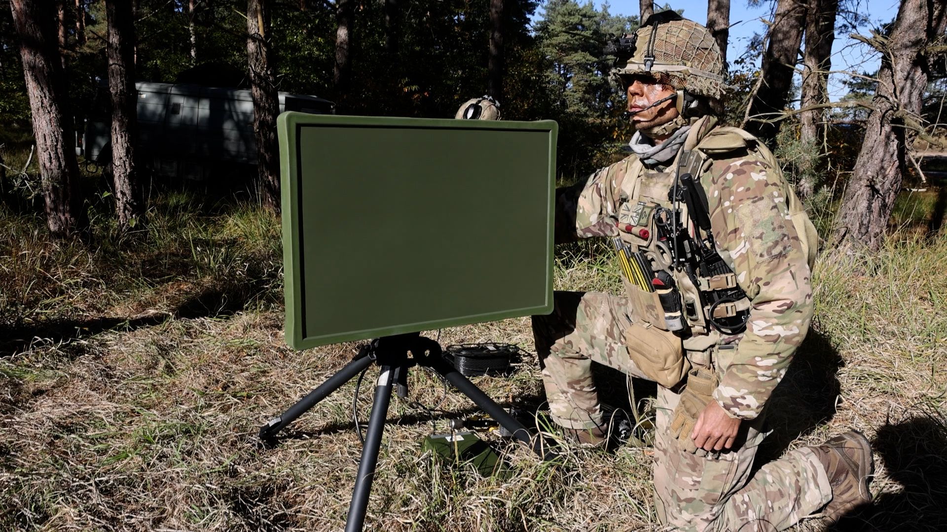 The LMMR is a versatile radar system capable of performing multiple operational roles (Picture: BFBS)