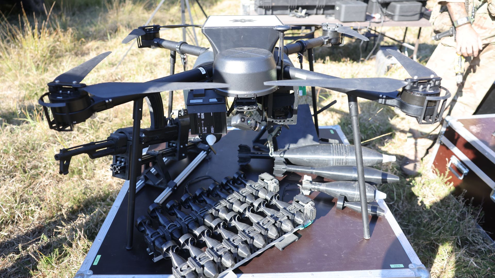 The Royal Irish are set to be early adopters of the dropper drone system when it joins service in the coming months (Picture: BFBS)