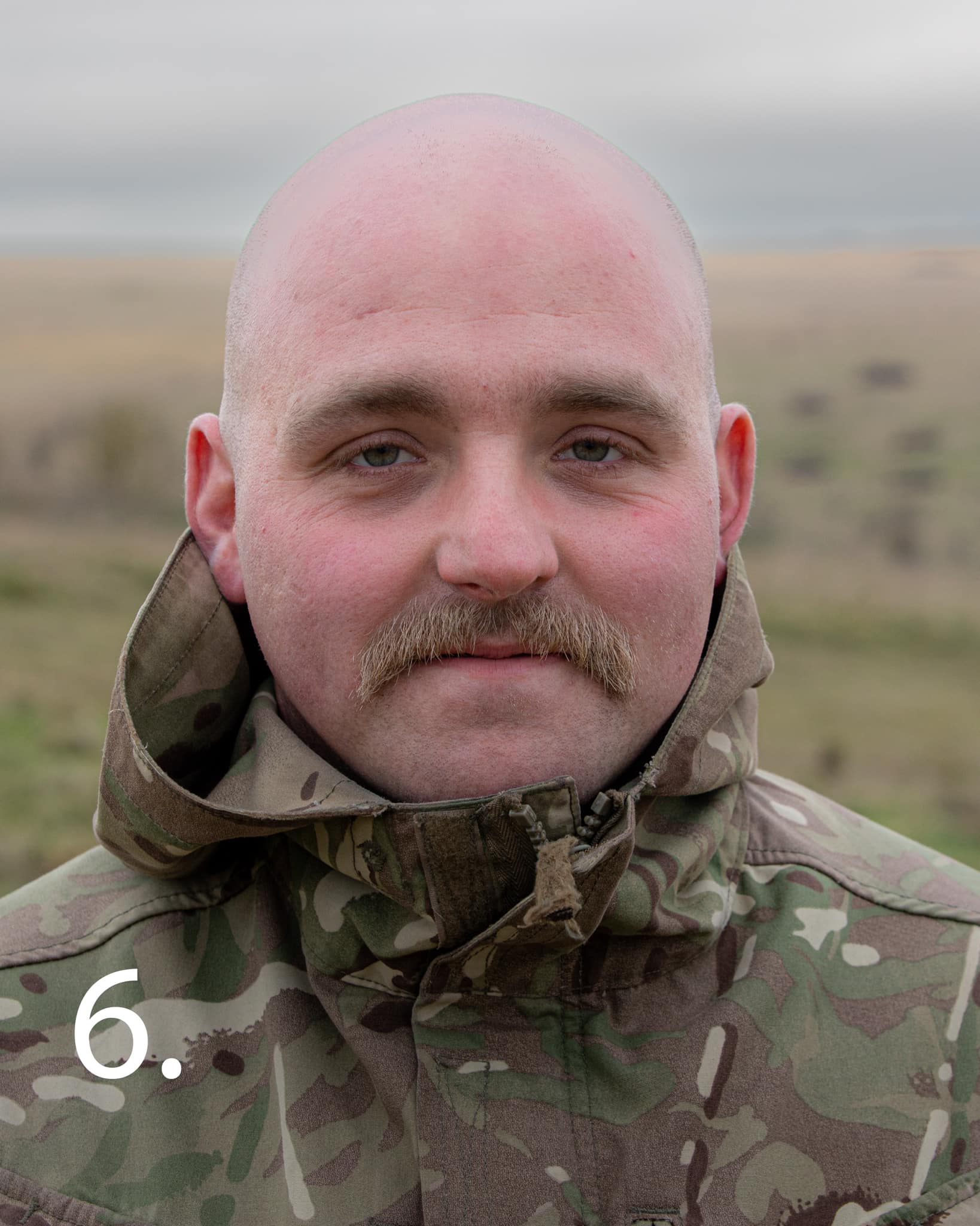 1st Battalion Welsh Guards Movember 2021 Moustache Competition (Picture: The Welsh Guards).
