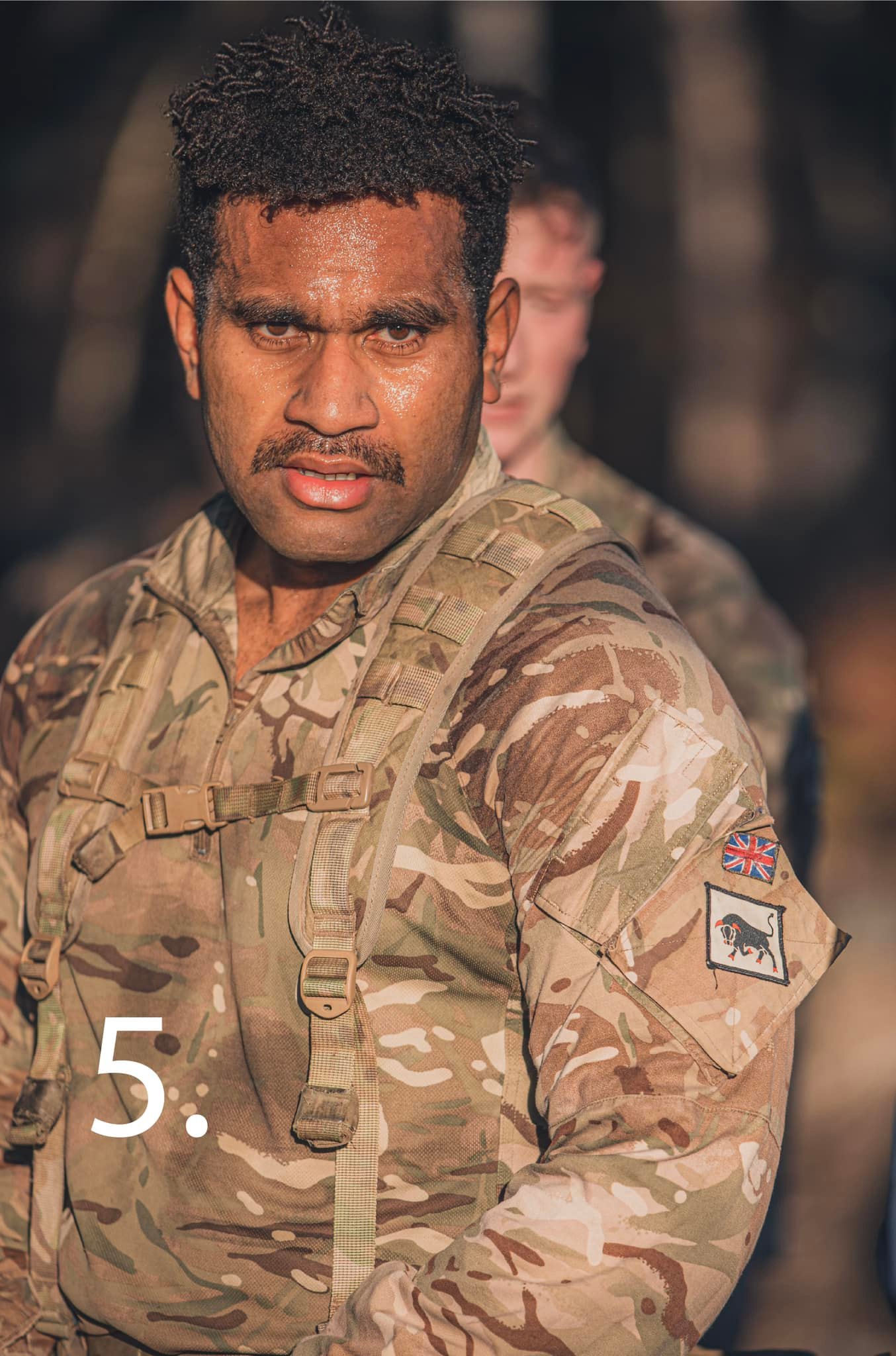 1st Battalion Welsh Guards Movember 2021 Moustache Competition (Picture: The Welsh Guards).