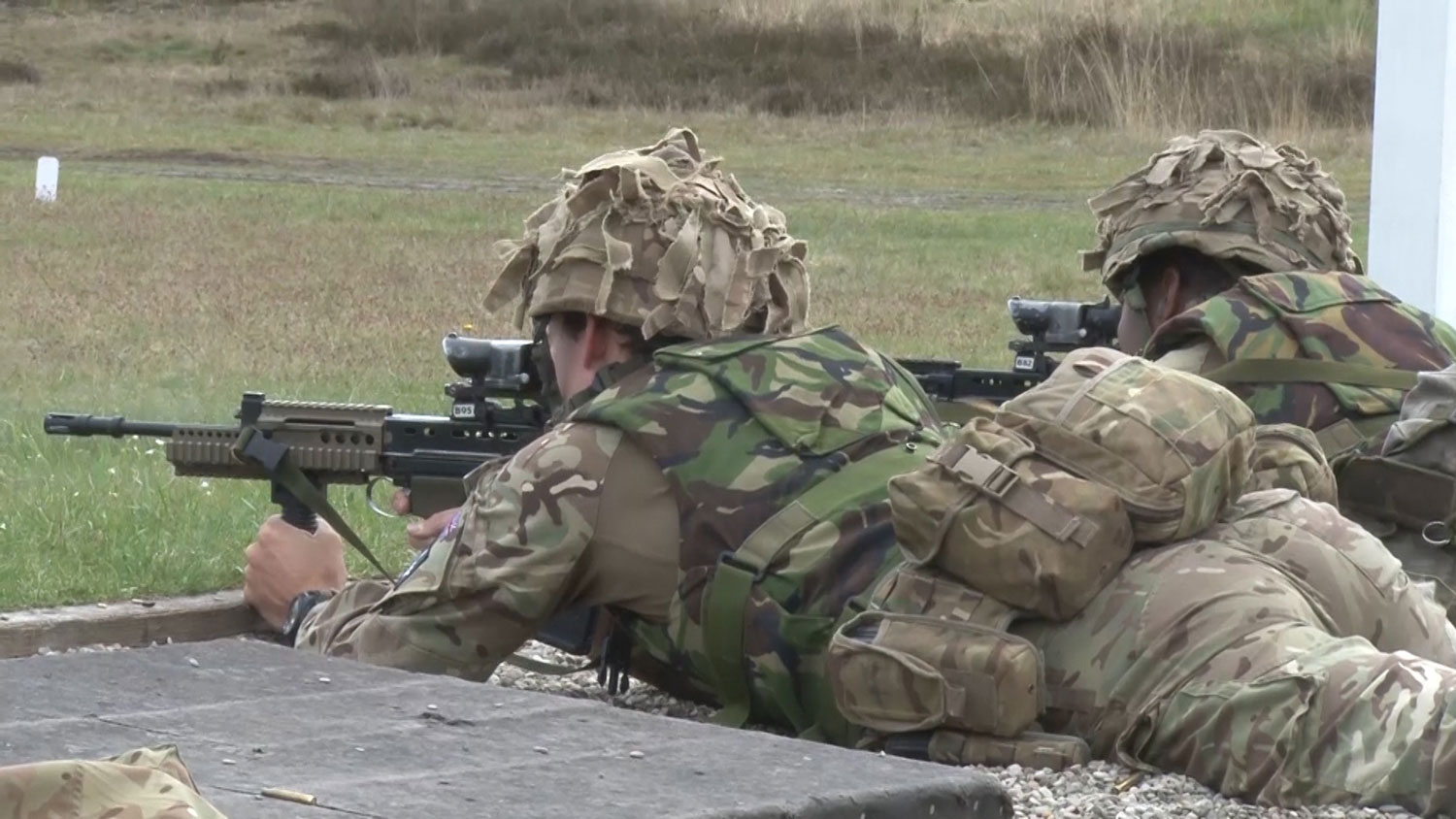Teams Battle It Out In Army Shooting Competition