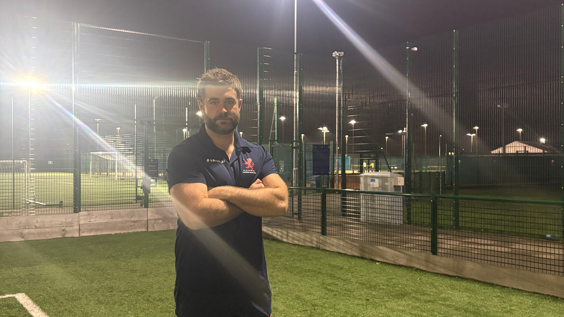 Lt Johnson is just as busy as his colleague, as he has several different strands to his life 