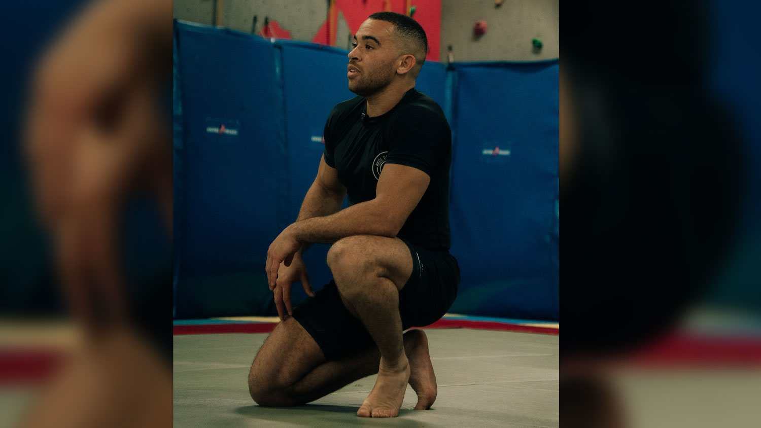 Mr Davies now teaches Brazilian jiu-jitsu classes