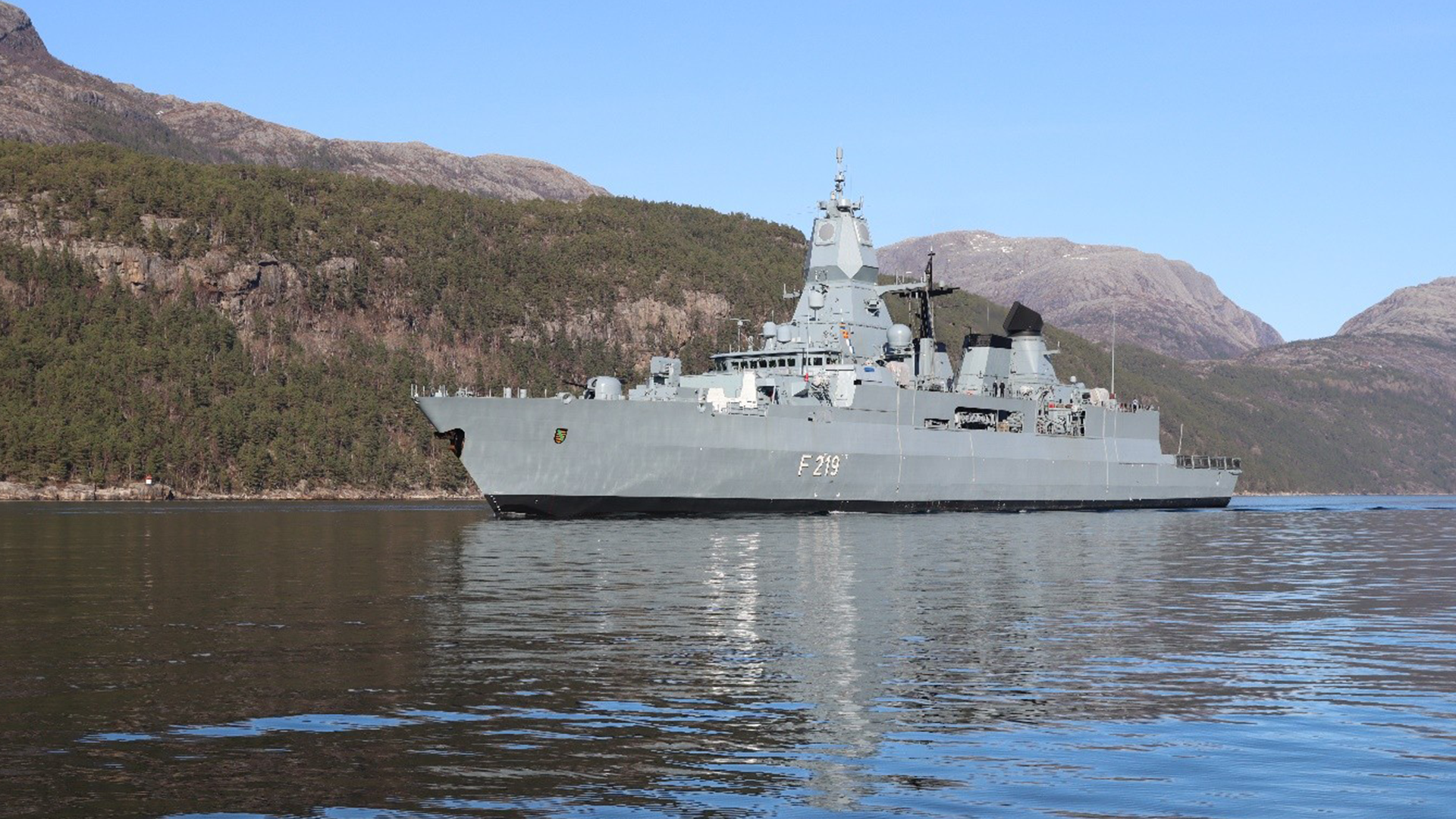 German Navy F219 Sachsen-class, FGS Sachsen