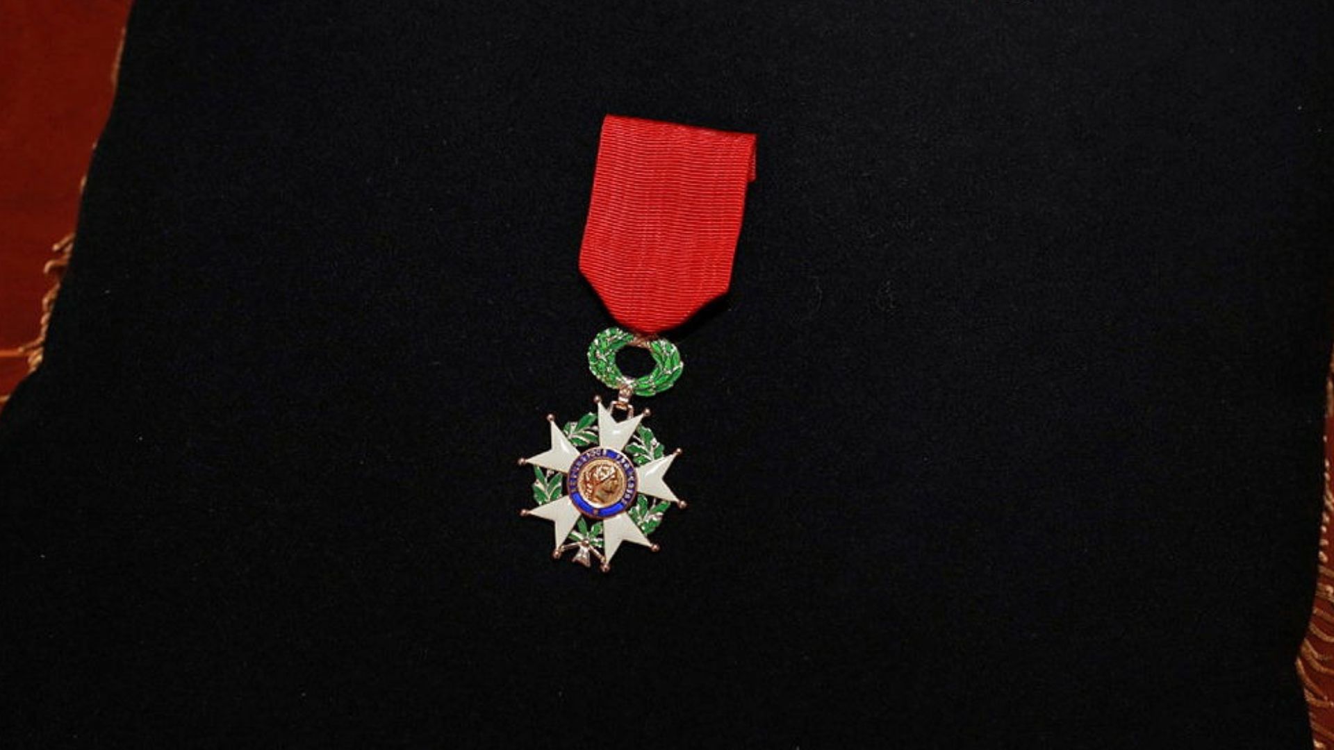 The Legion d'Honneur medal, France's highest distinction