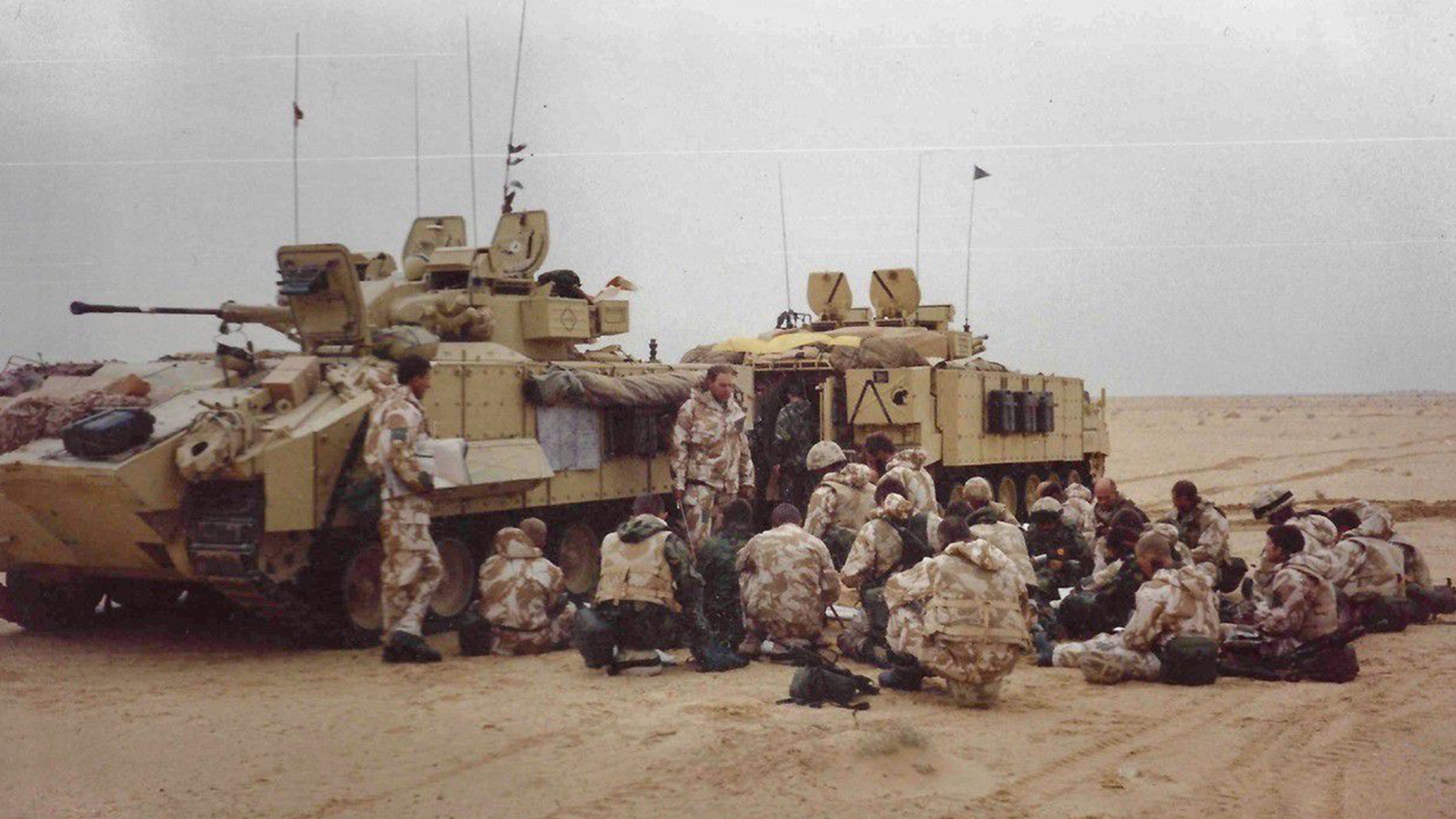 Lieutenant Colonel (Ret'd) Andrew Larpent was the Commanding Officer of 3RRF during Op Granby