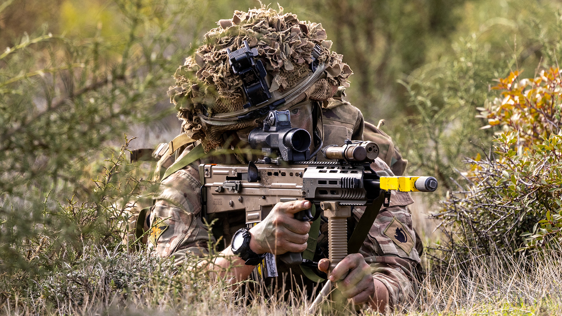 Until now the infanteers have just had to follow orders, but on the Potential Non-Commissioned Officer Cadre they have to issue them (Picture: MOD)