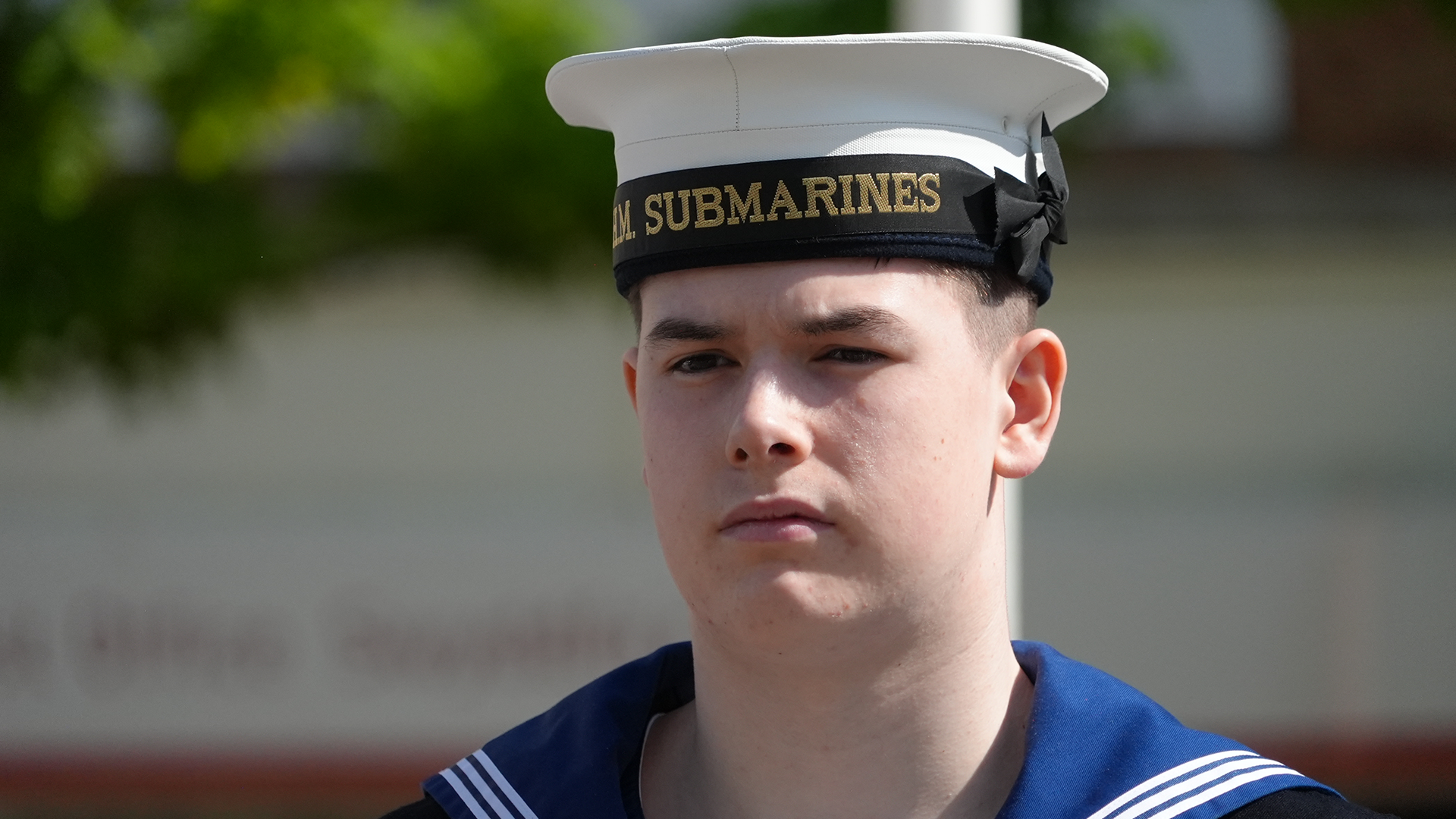 Engineering Technician (Weapon Engineer Submariner) Harry Byrne a young submariner who's from Bridgend
