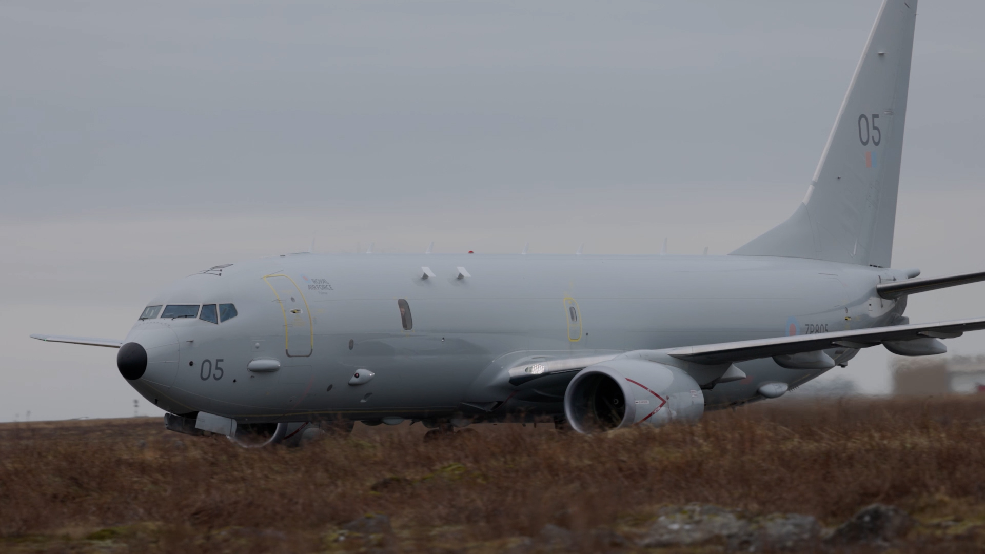 280426 Poseidon aircraft in Ireland CREDIT MOD
