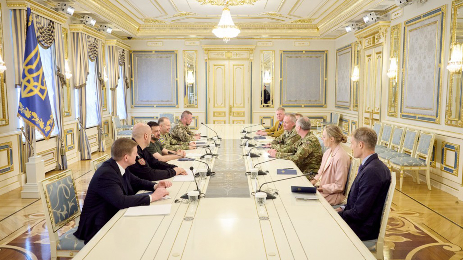 Ukrainian President Volodymyr Zelensky thanked the UK for its assistance