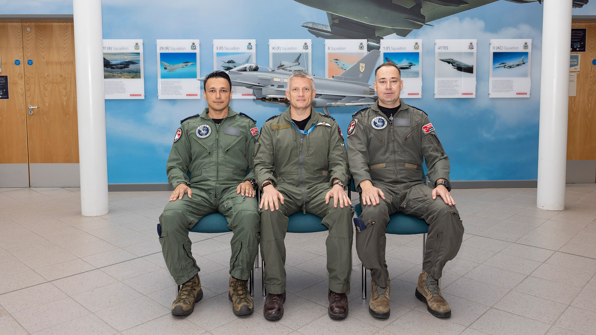 Their conversion training will take up to nine months, with follow-on instructor training a further three months (Picture: RAF)