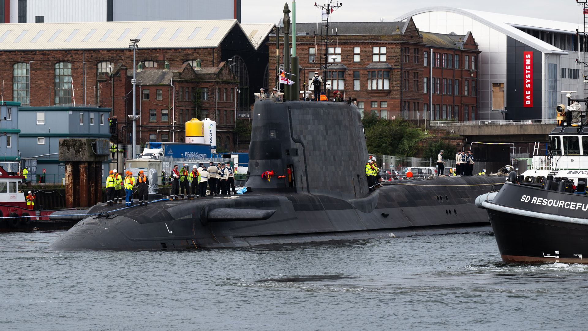 HMS Agammenon is the sixth Navy vessel to bear the name (Picture: Royal Navy)