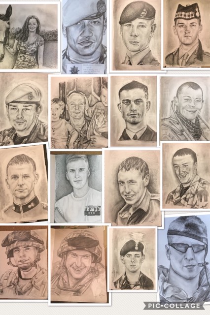 Artist To Draw All British Personnel Who Died in Iraq