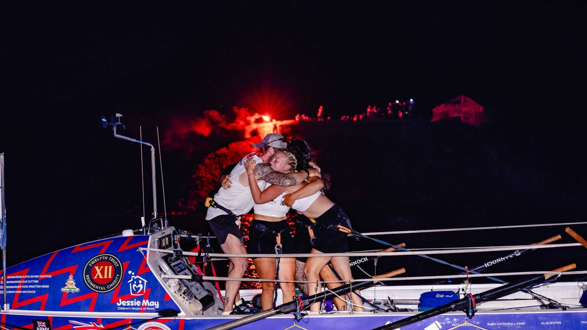 Force Atlantic finished with a time of 45 days, 11 hours, and 48 minutes