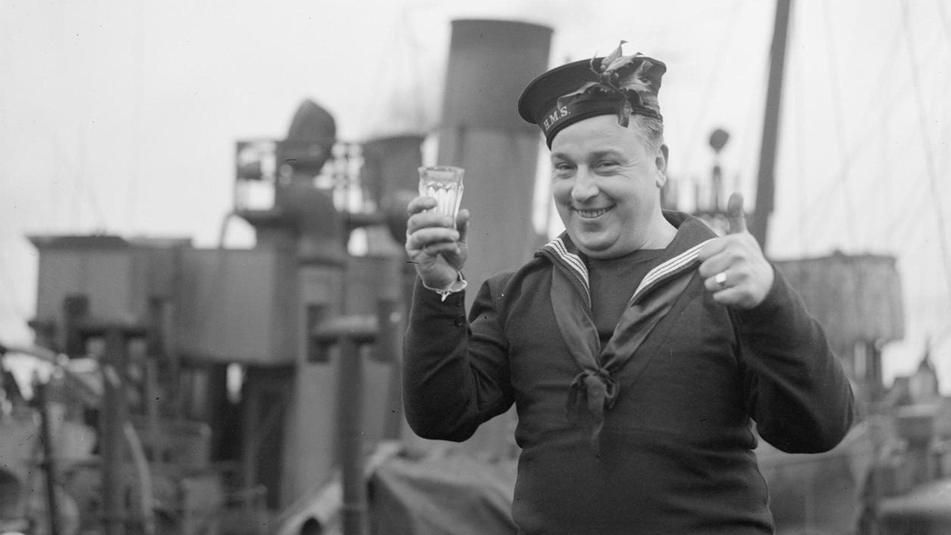 Rum certainly offered a boost to morale during the Second World War, but drinking is a serious concern these days