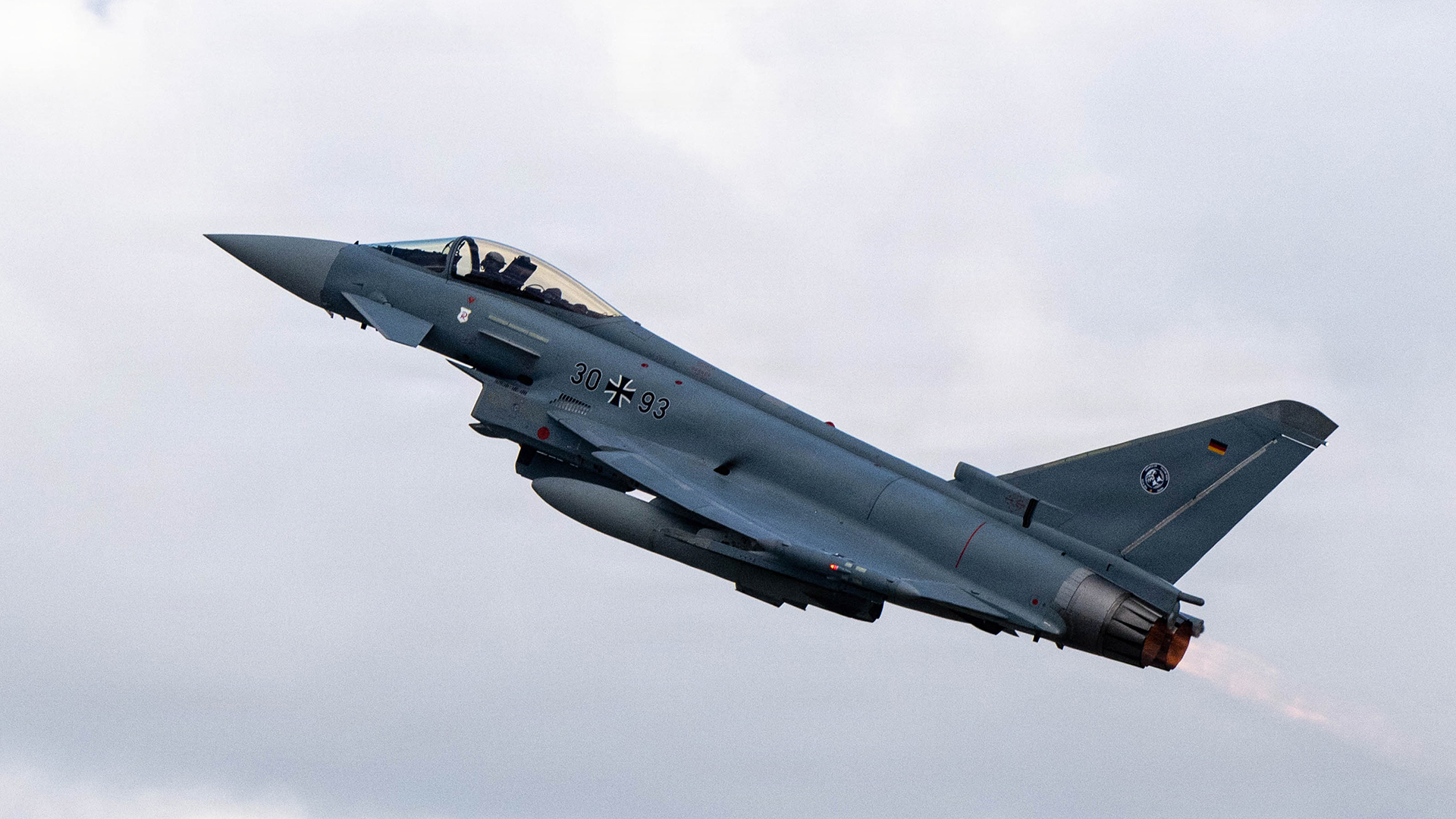 The Luftwaffe is the largest operator of the Typhoon, having almost 140 of the twin-engine jets