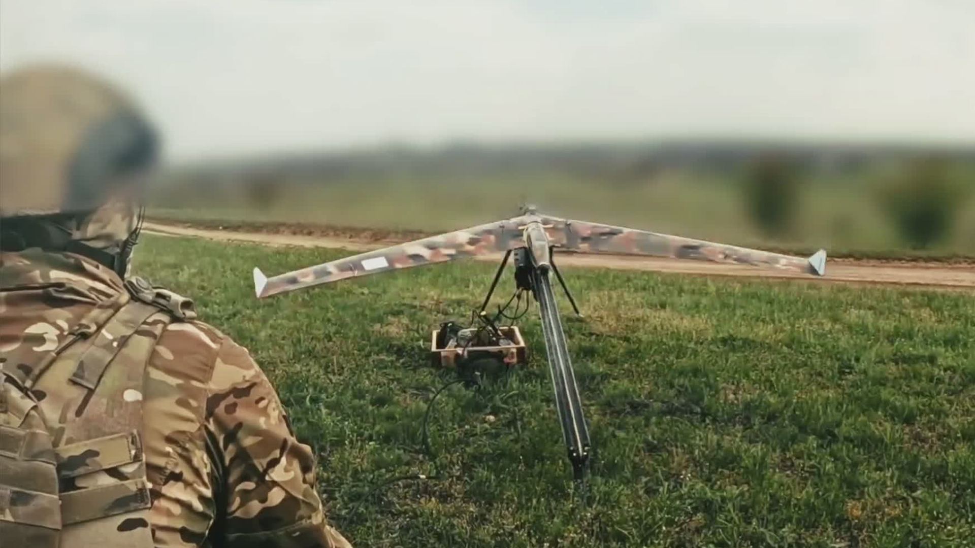 As well as deploying a variety of drones in combat, Rubicon also tests new UAVs (Picture: Russian defence ministry)