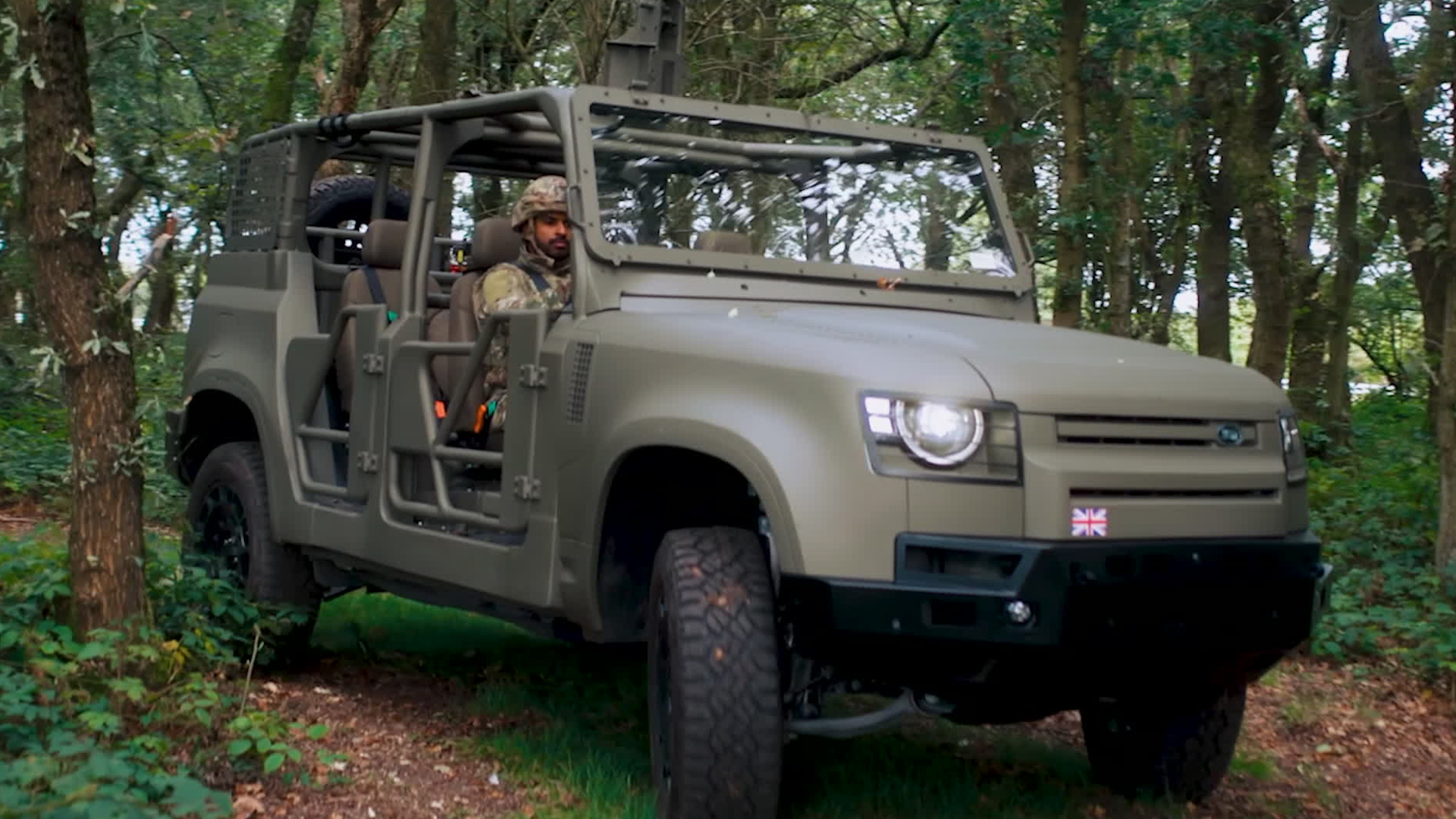 The company contends that's the vehicle's complexity reduces the workload for the driver, so they can focus more on the mission (Picture: BFBS)