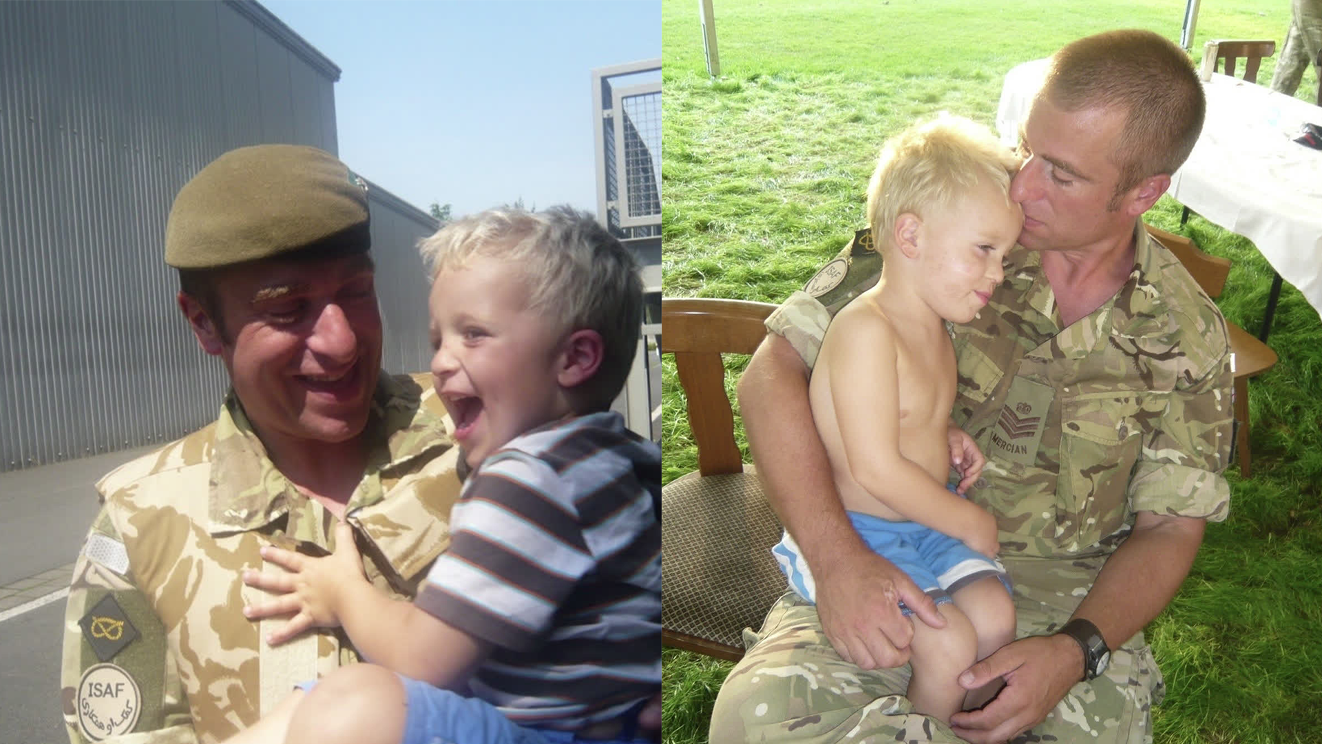 Private William Fisher is joining the Mercian Regiment, following in his father's footsteps (Picture: BFBS)