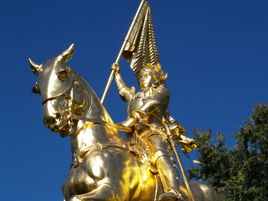 Joan of Arc is probably the most famous Medieval 'prisoner of war'.