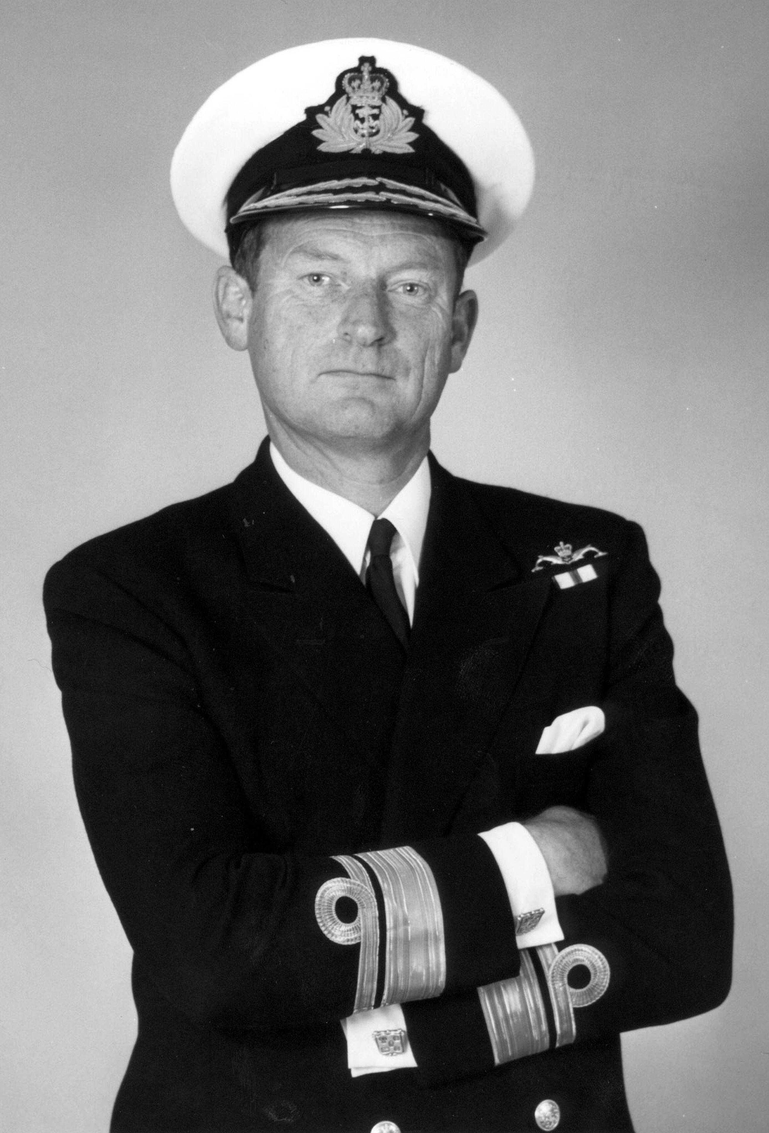 Rear Admiral John Sandy Woodward.