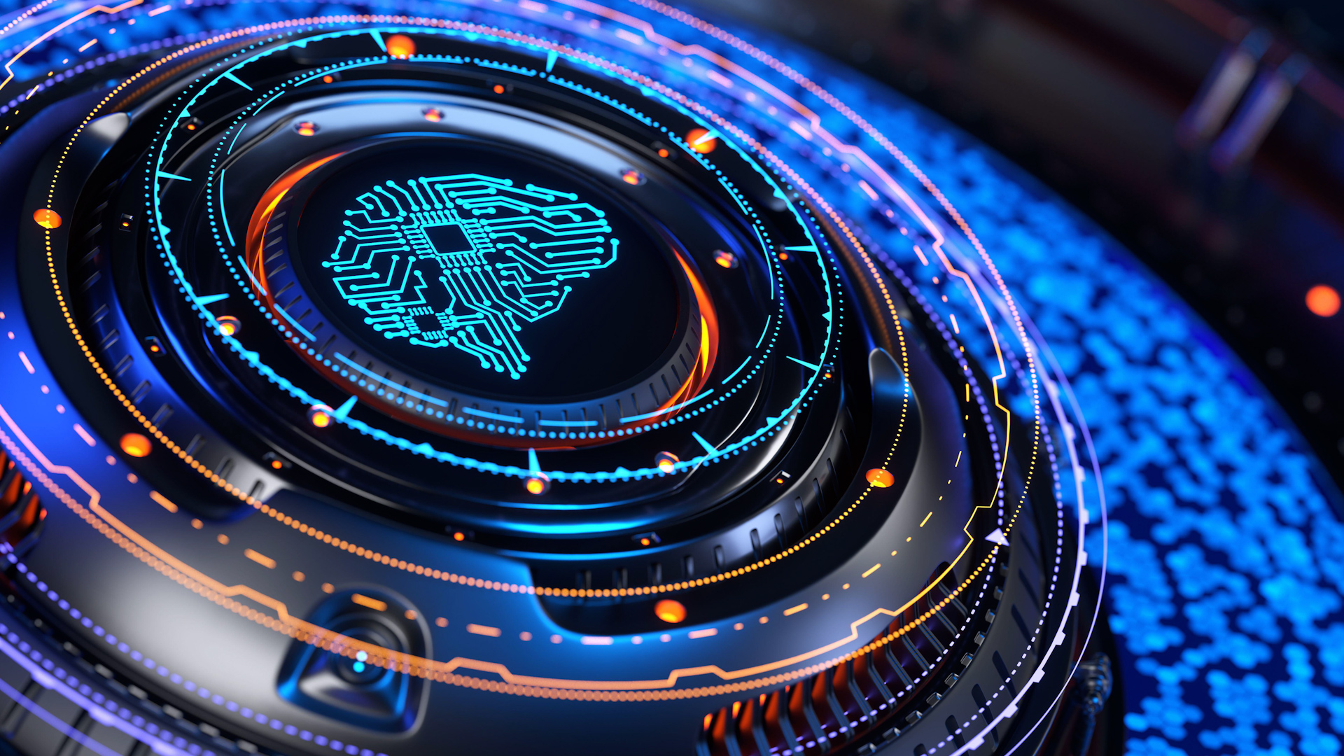 2H8G76M Artificial Intelligence Computer Processor Unit 170124 CREDIT Alamy