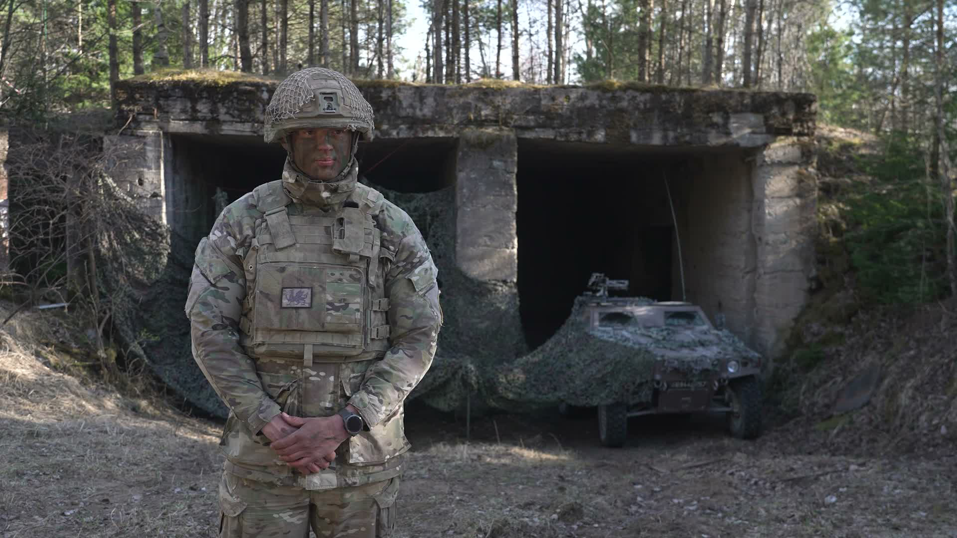 Captain Henry Sawyer on Exercise Bold Dragon, which ensures that the countries know each other's tactics