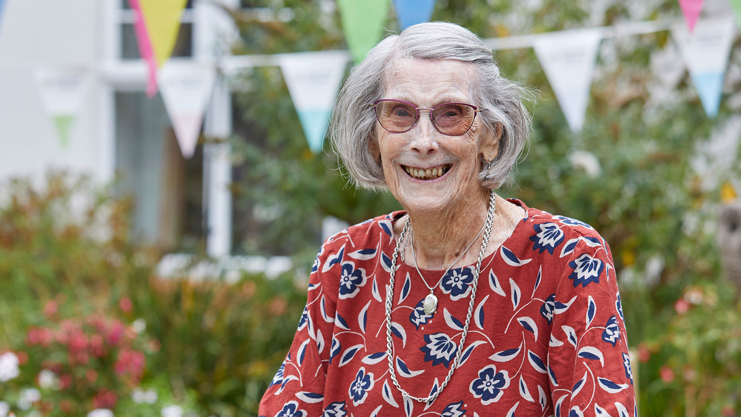 30072025 Military wife Mary Holley now lives at the Royal Star & Garter care home in Surbiton CREDIT Royal Star & Garter