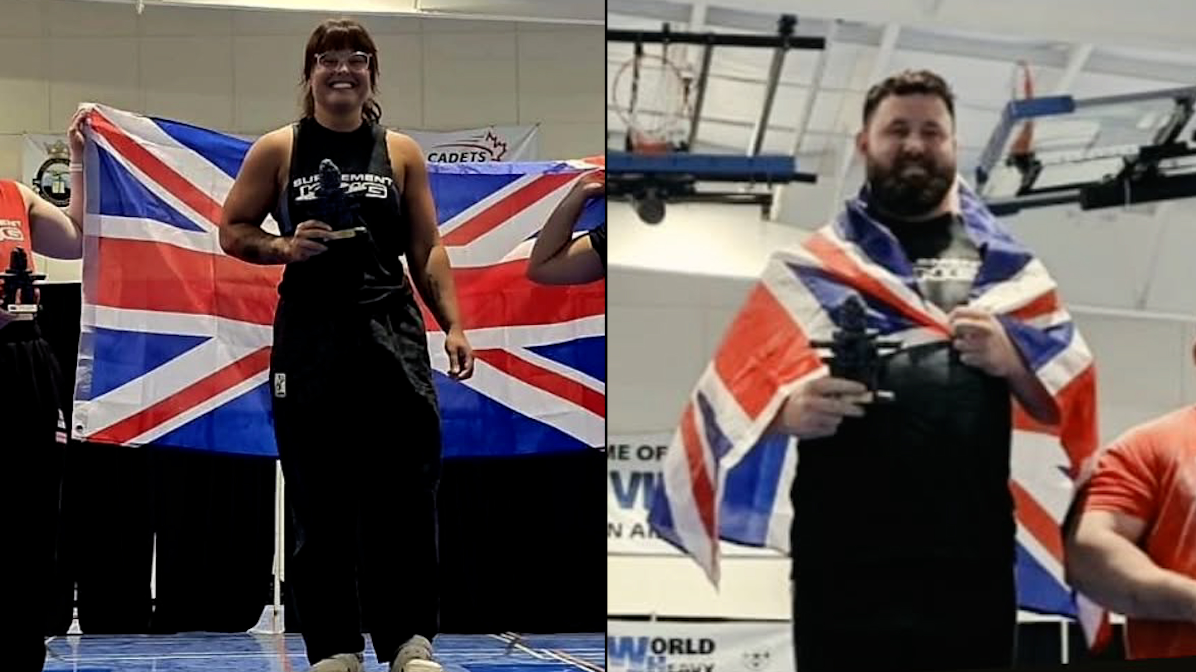30092026 Rhys Calland and Paige Attwell split screen Credit Forces Strongman