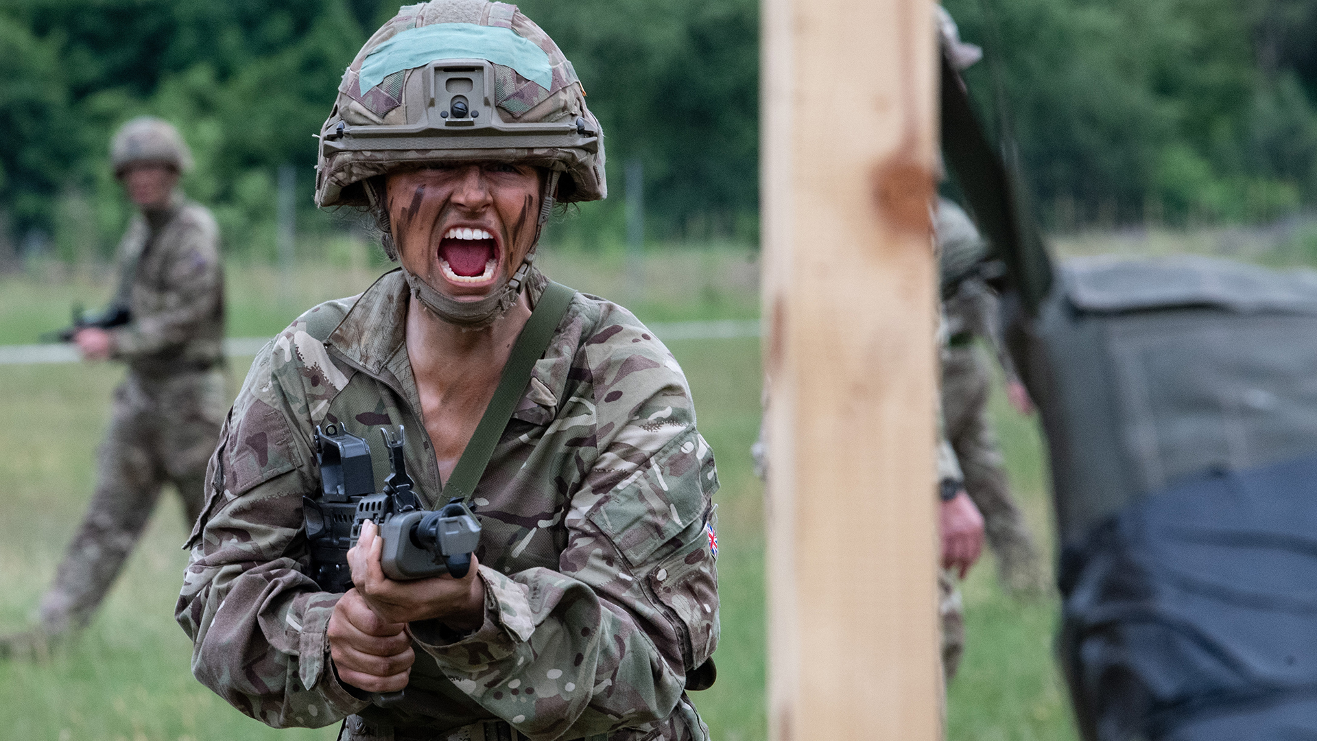This young woman is already at uni - being a member of Northumbrian University Officers' Training Corps - but who knows what she might have done beforehand if the scheme had been running then?