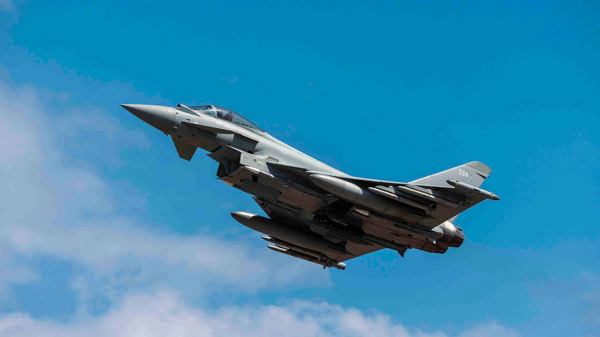 UK Typhoons and F-35 jets, together with Wildcat helicopters, have continued their defensive missions