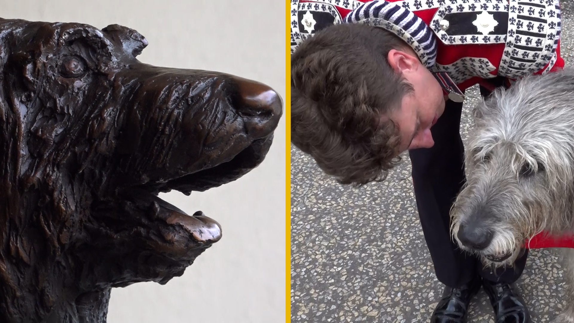 Seamus has been immortalised in this sculpture by Zoe Carmichael