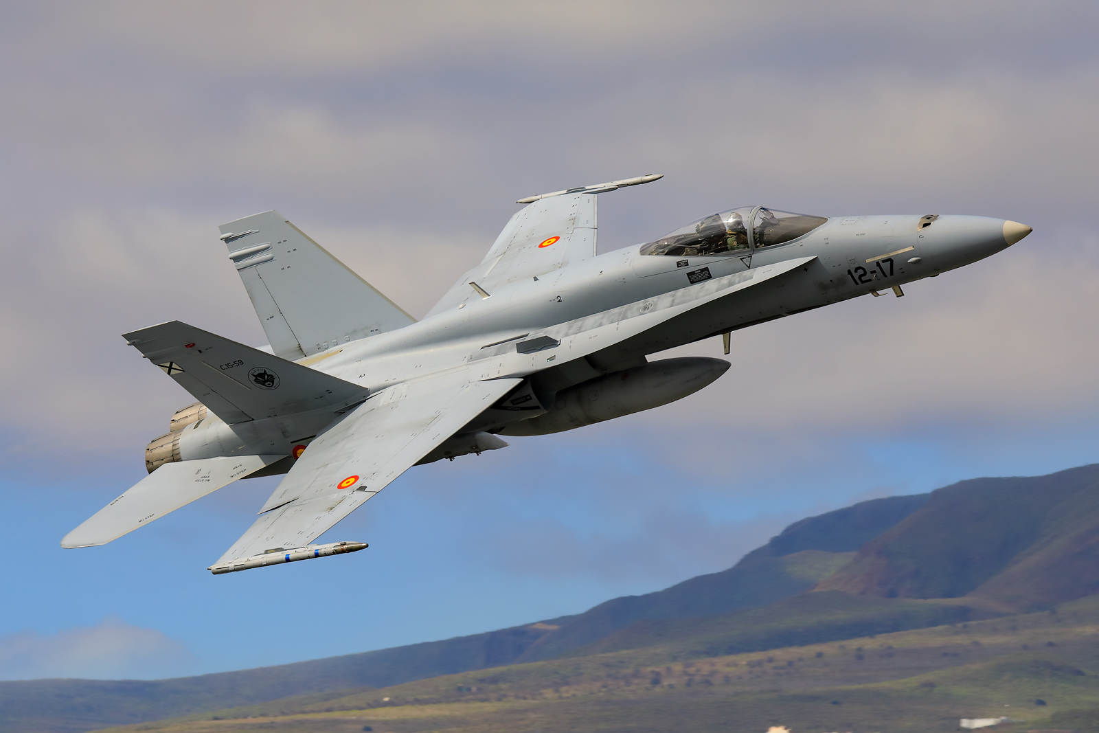 Spanish F18 // Picture Credit: Raimundo Pérez Cabrera