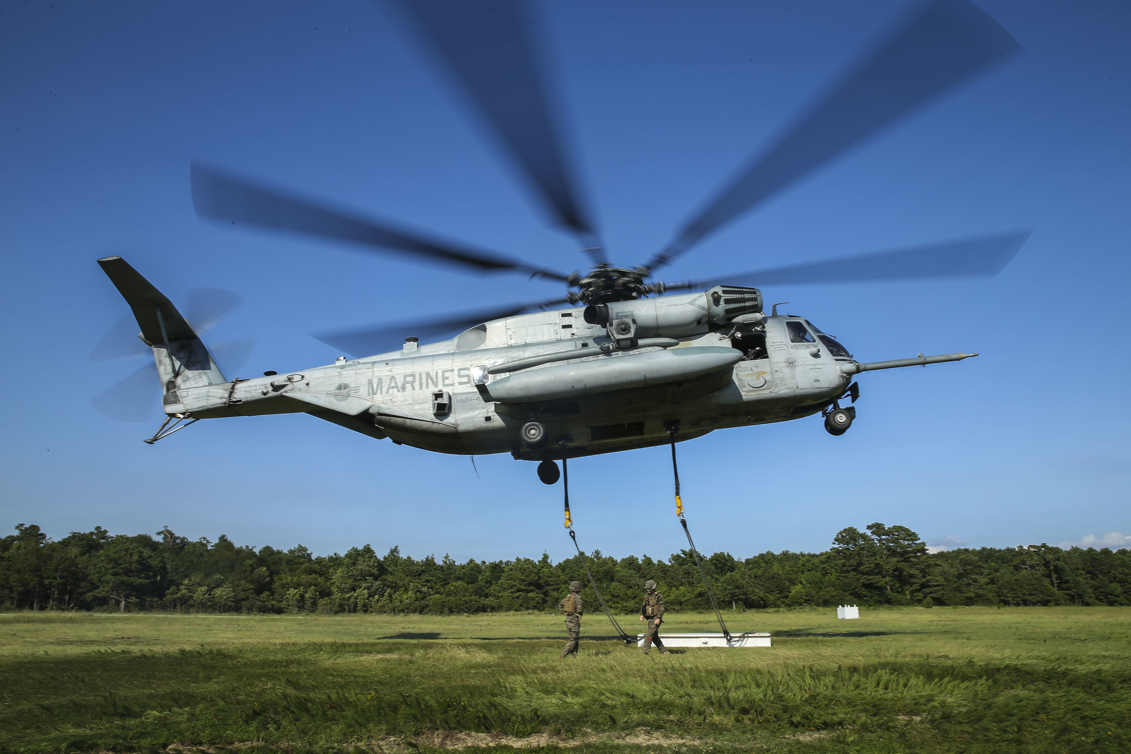 CH-53 transport helicopter