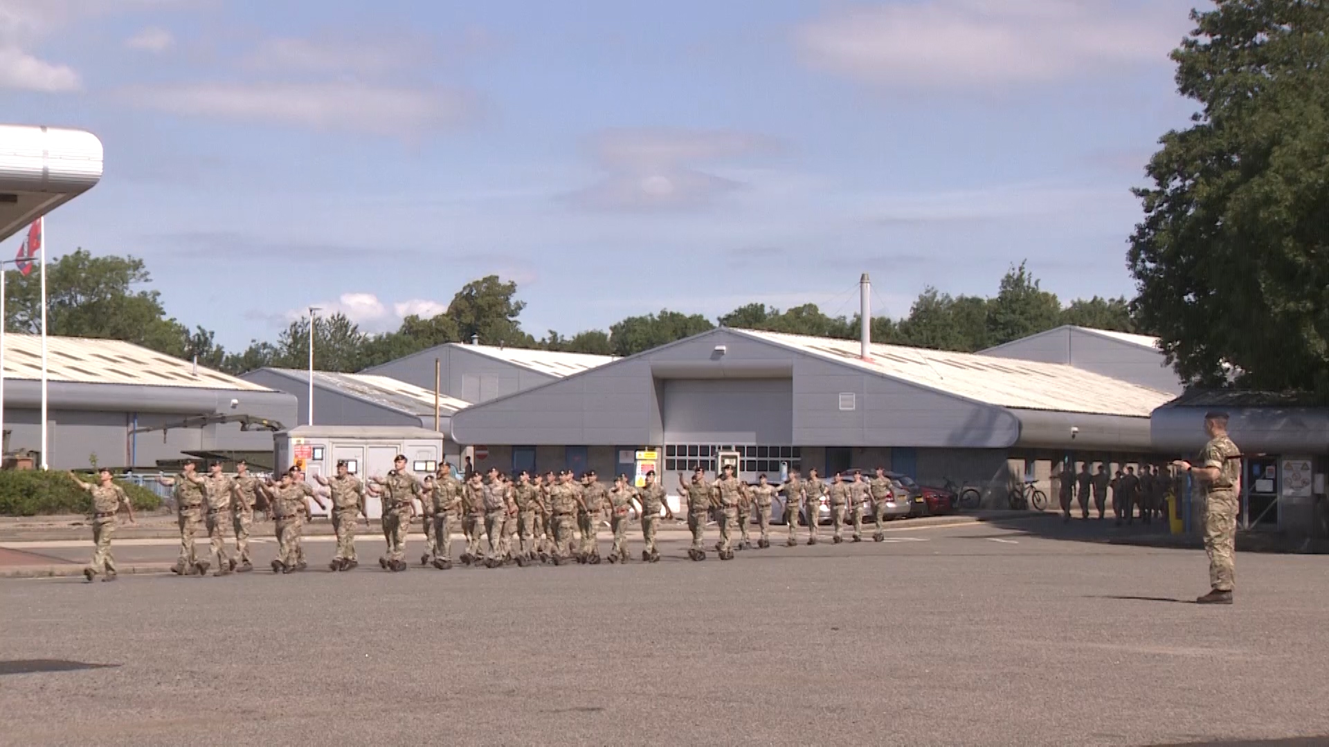 36 Engineer Regiment is presented with the Firmin Sword of Peace in a ceremony in Maidstone, Kent