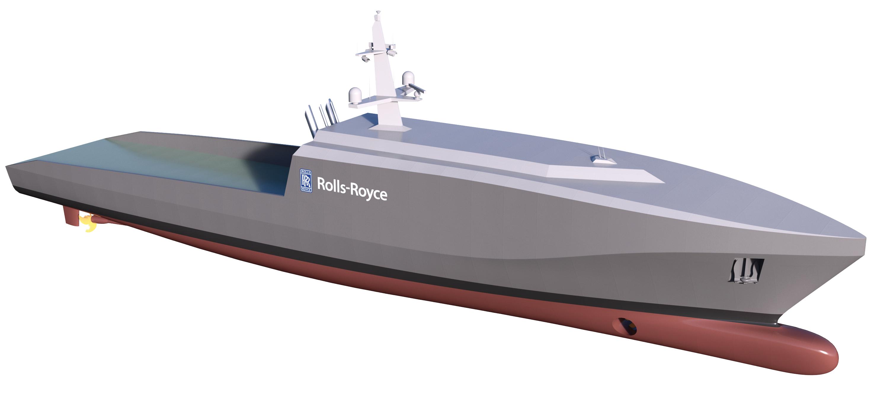 Rolls-Royce plans autonomous Navy vessel