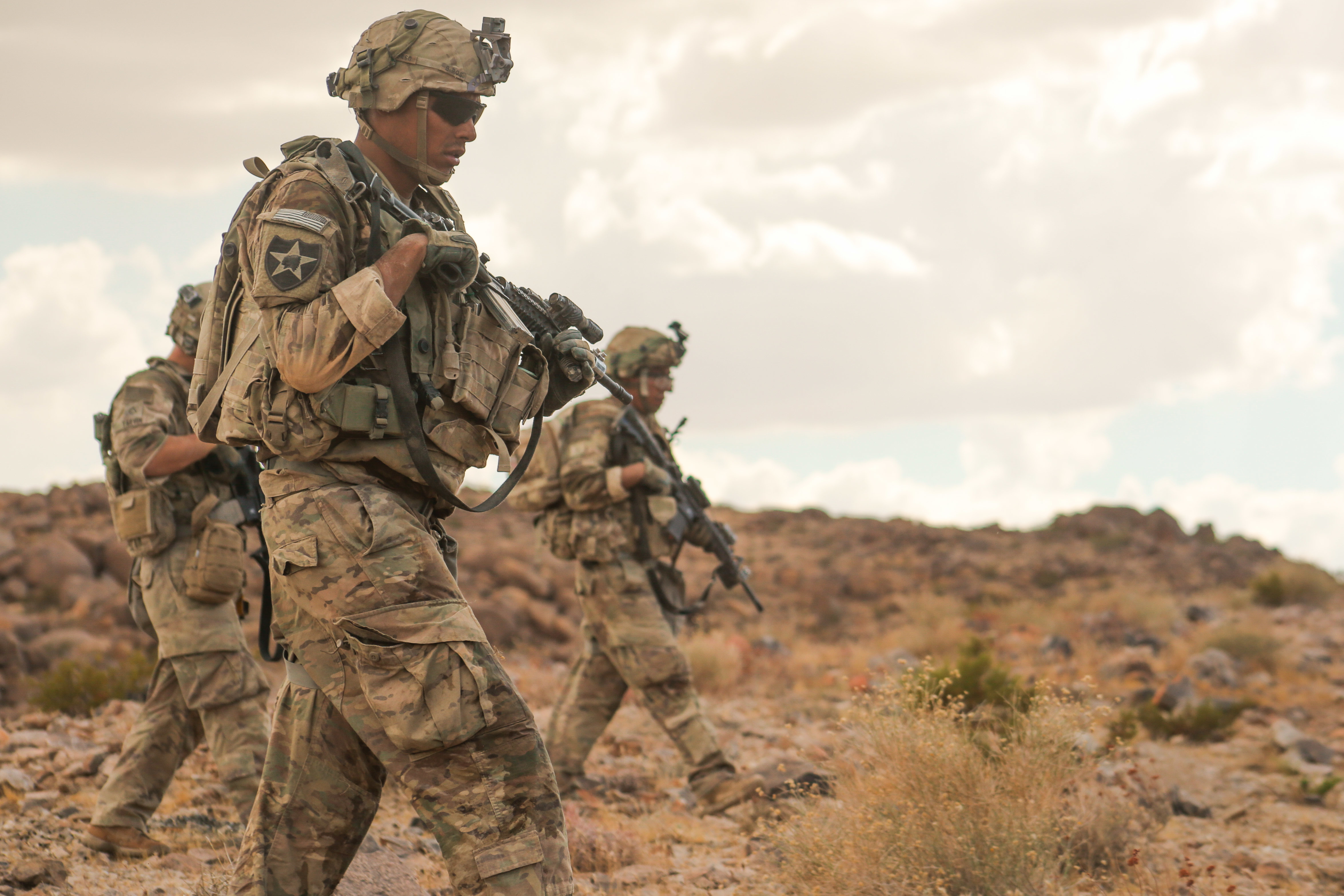 US Army training