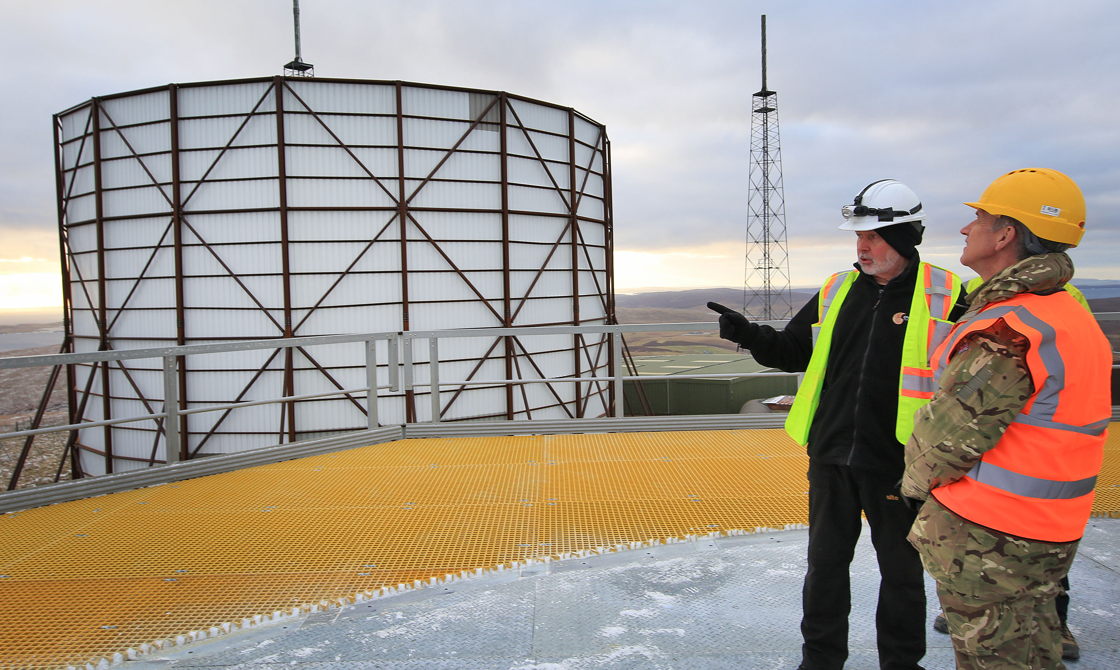 RAF Saxa vord radar 