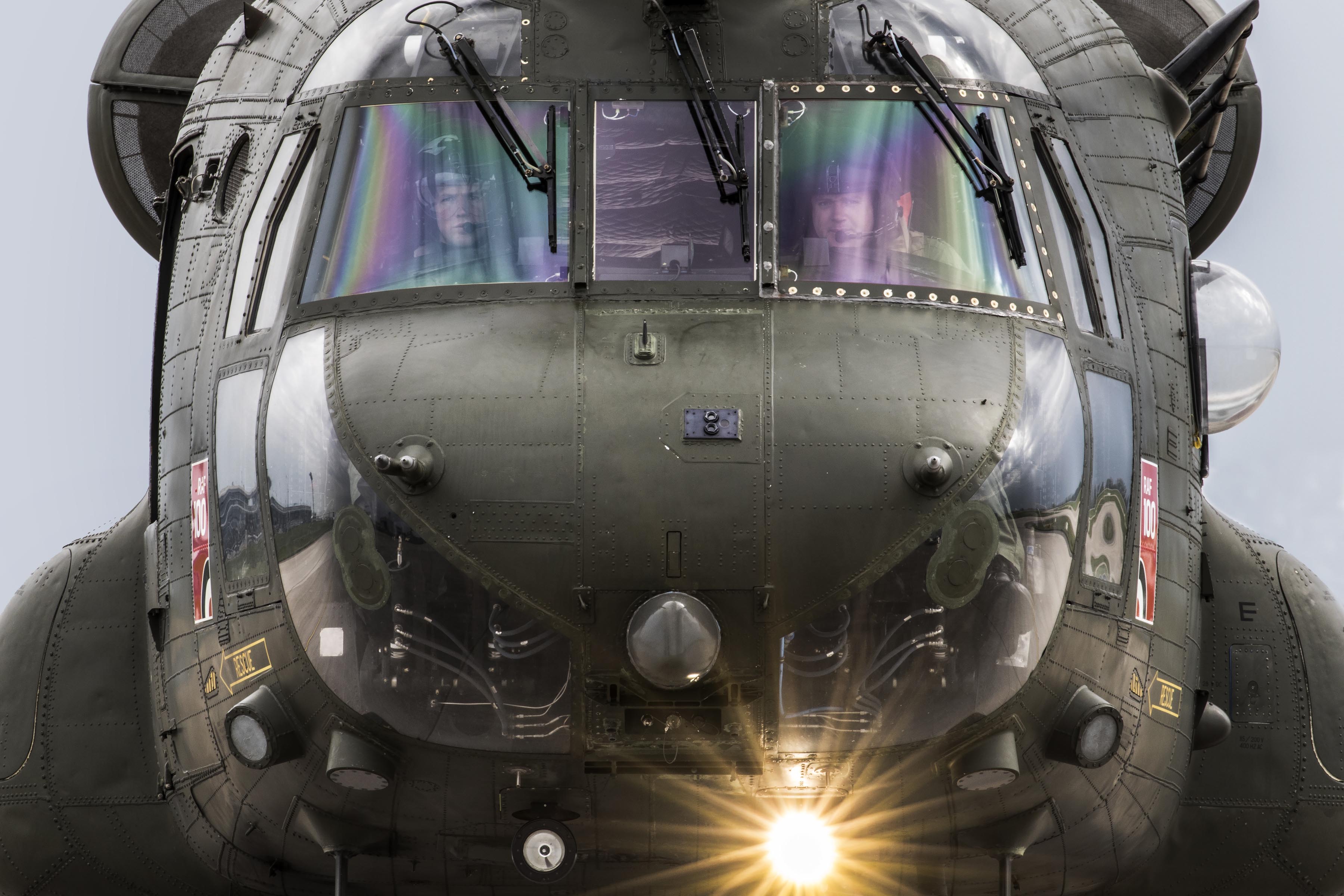 Chinook Helicopter RAF Germany Bases 