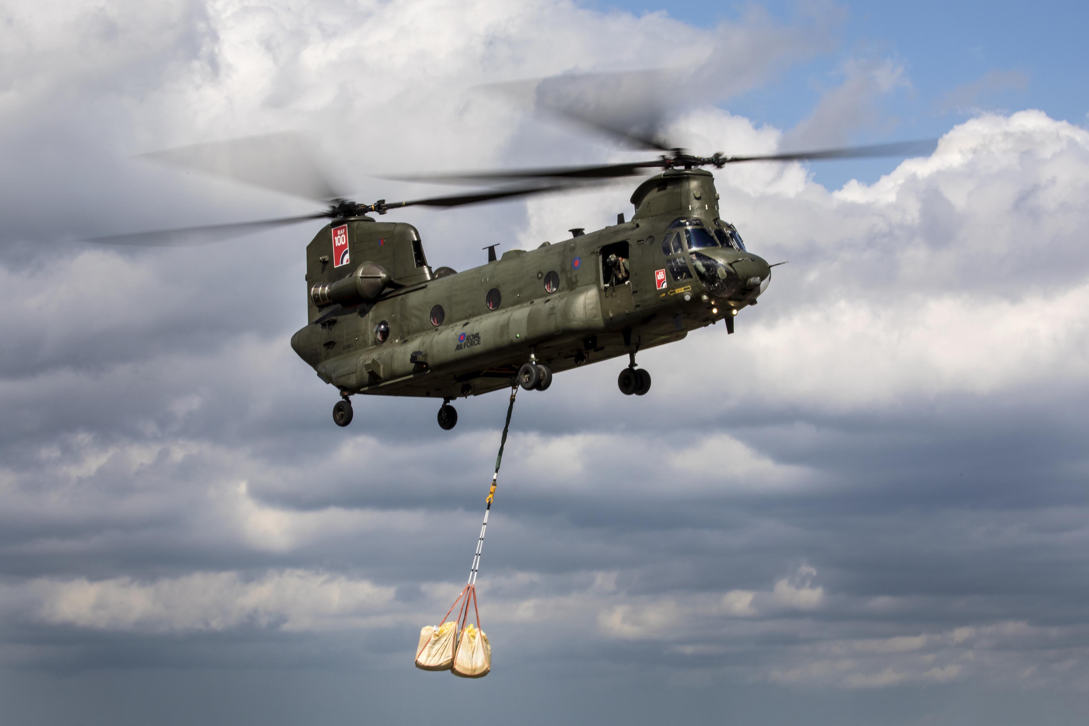 Chinook Helicopter RAF Germany Bases